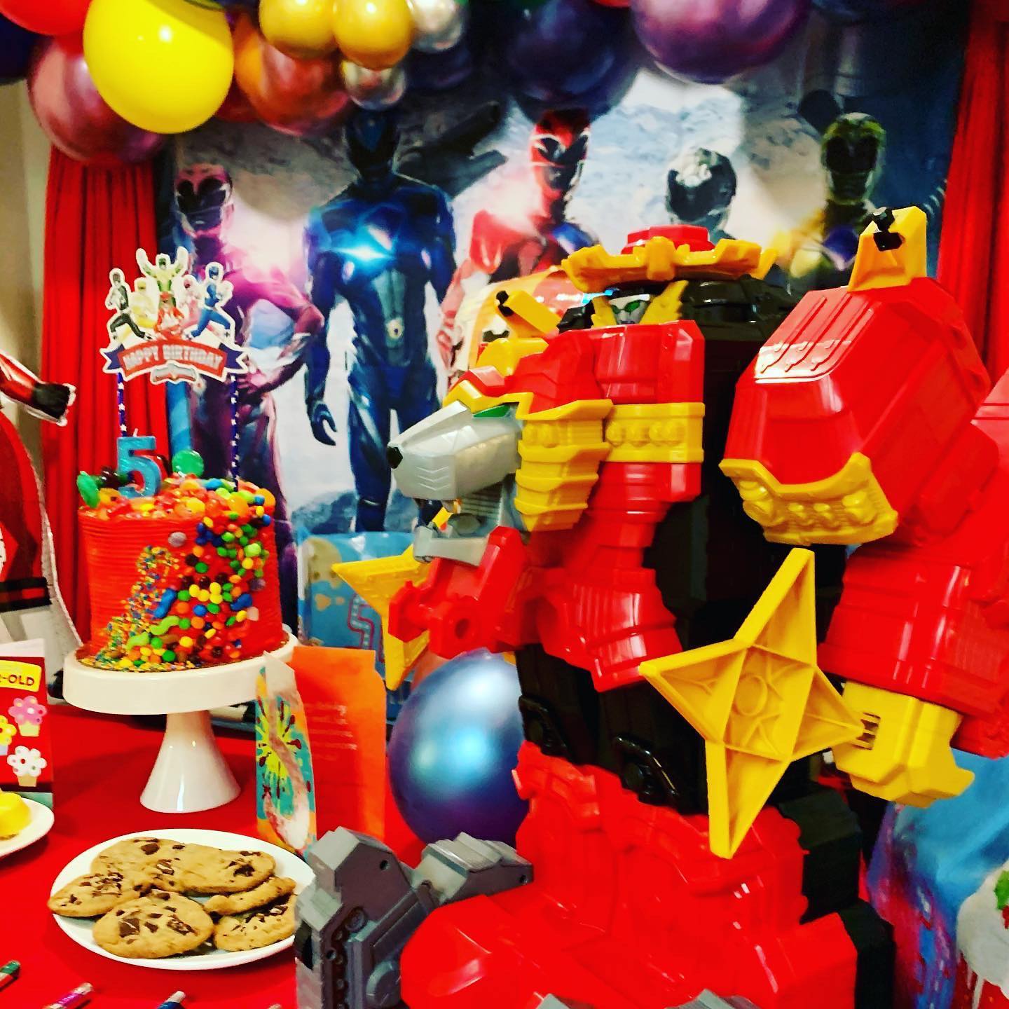 Happy Birthday to my Power ranger... - Anna Banana’s Balloons