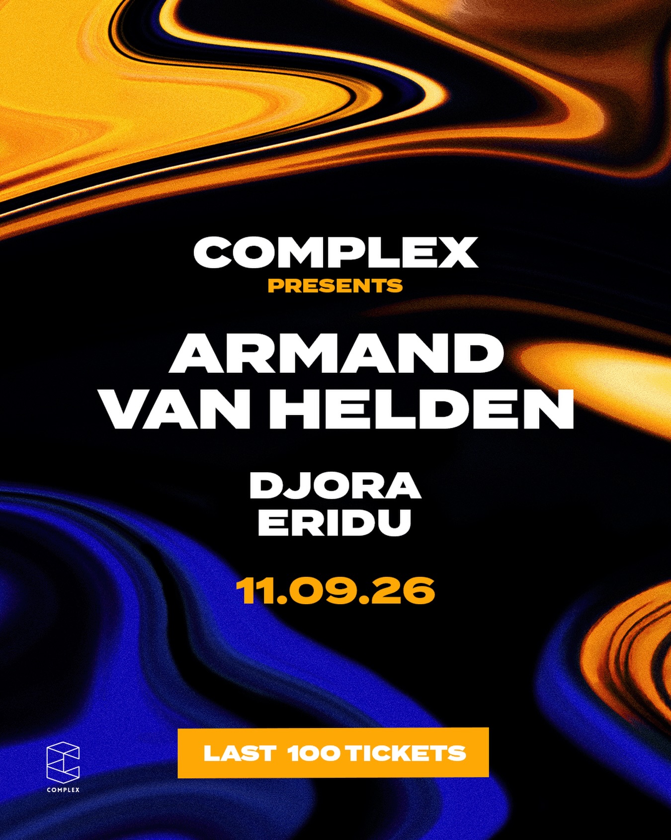 𝗧𝗛𝗜𝗦 𝗙𝗥𝗜𝗗𝗔𝗬! The long-awaited Complex debut of Armand