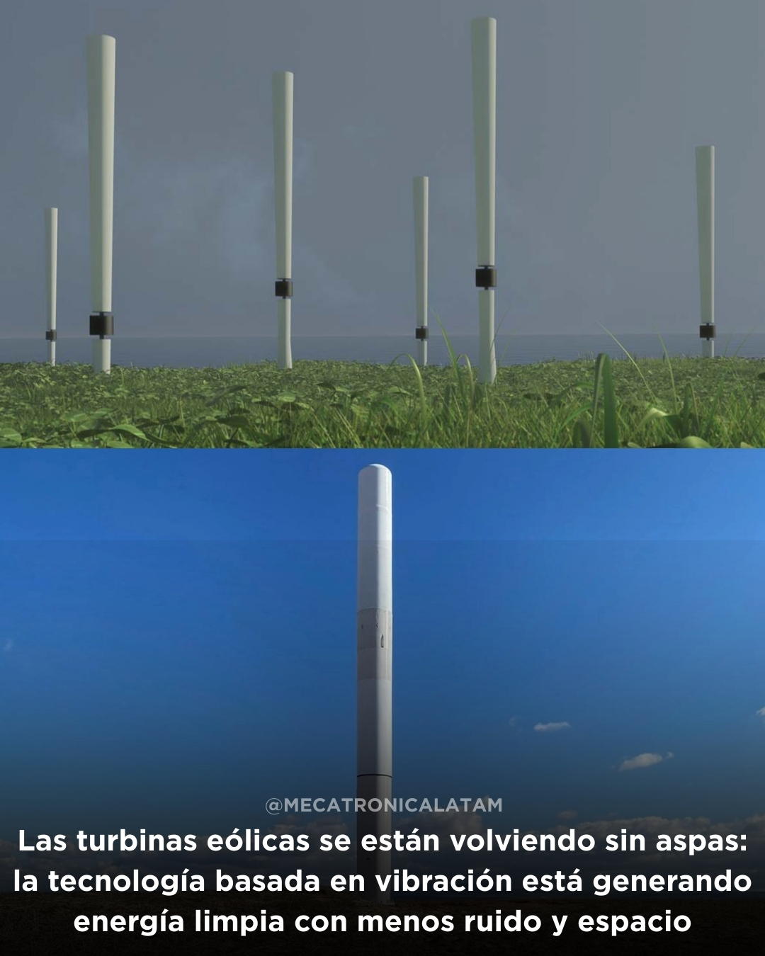 MECATRÓNICA - Los aerogeneradores sin aspas están redefiniendo la forma ...