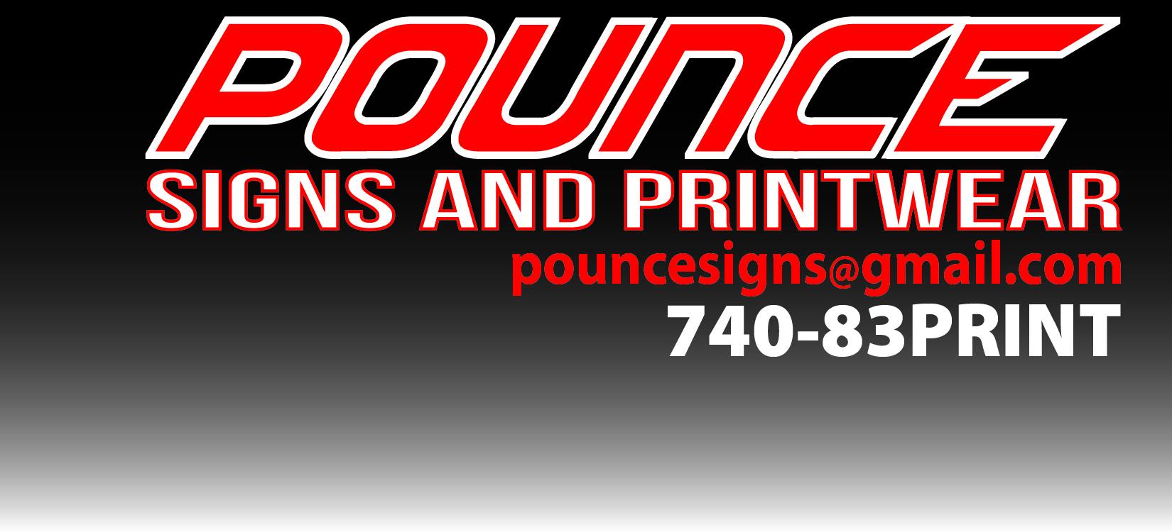 Pounce Signs and PrintWear - Home