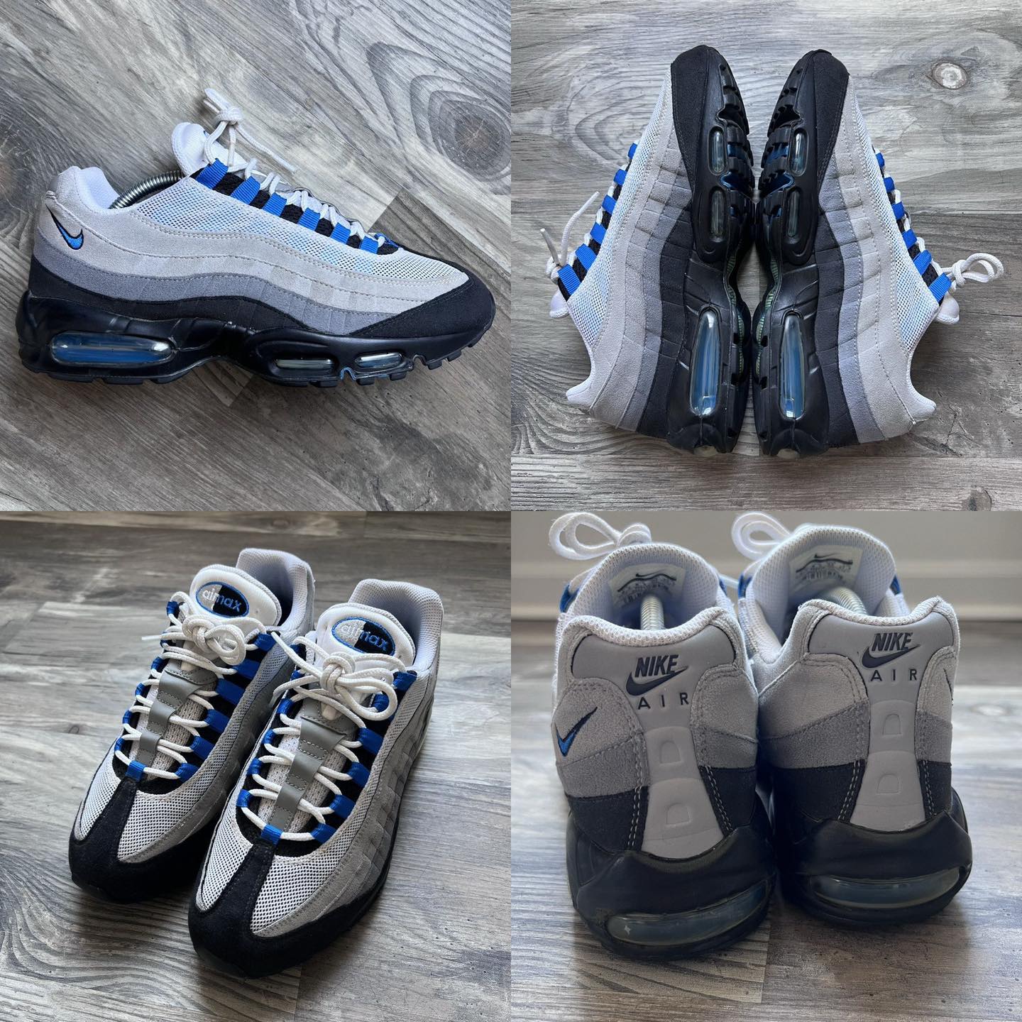 The Nike Air Max 95 OG “Blue Spark” on the board to return August 2025