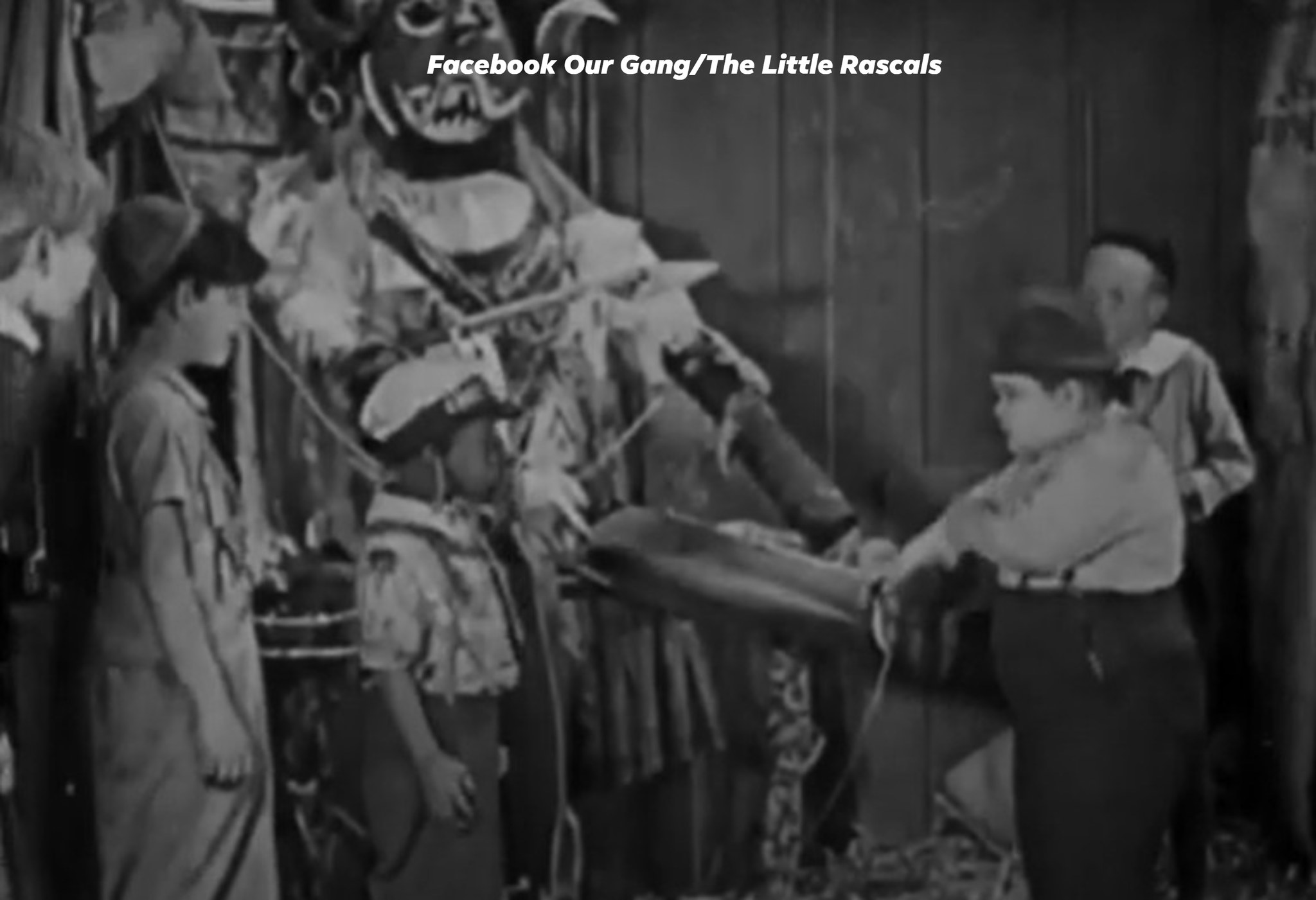 Our Gang The Little Rascals - Petey and Wheezer. Scene from When the ...