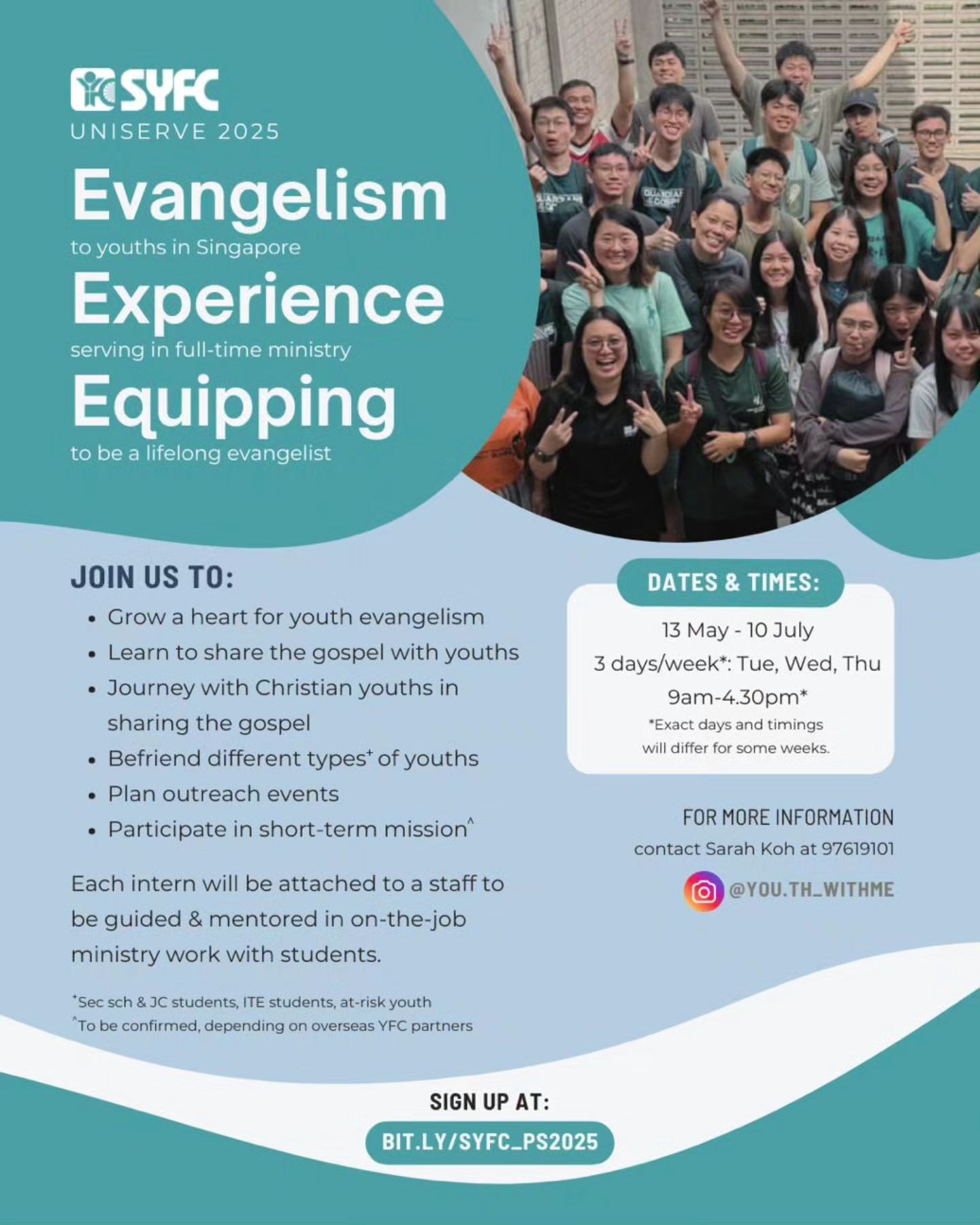 Singapore Youth For Christ (SYFC) | Singapore Singapore