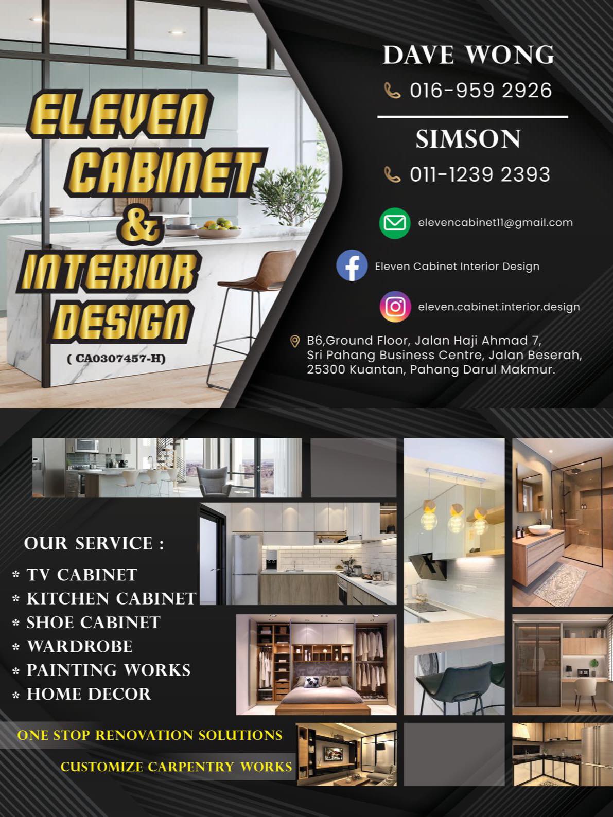 Eleven Cabinet Interior Design