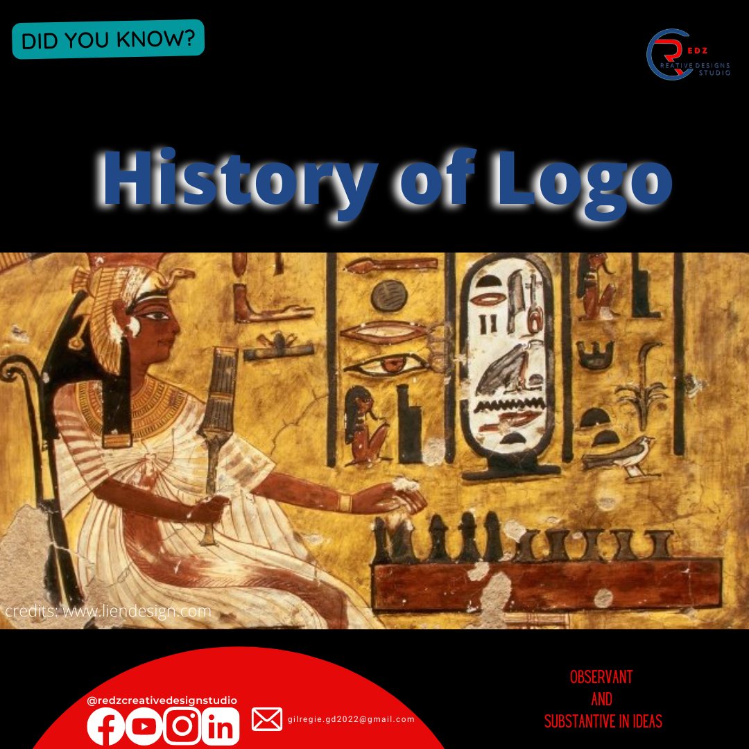The History of Logo The origins of... - REDZ Design Studio | Facebook