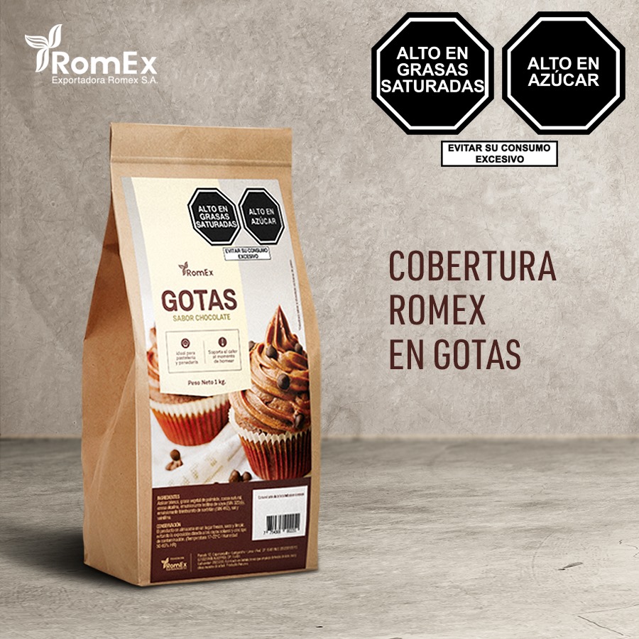 Las Gotas de chocolate Romex son... - Coberturas RomEx