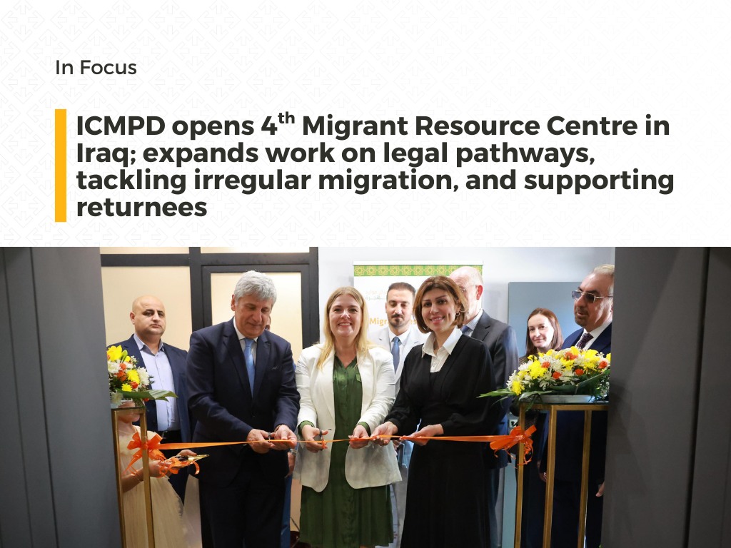 #InFocus 🌍 ICMPD opens the second Migrant Resource Centre (MRC) in ...