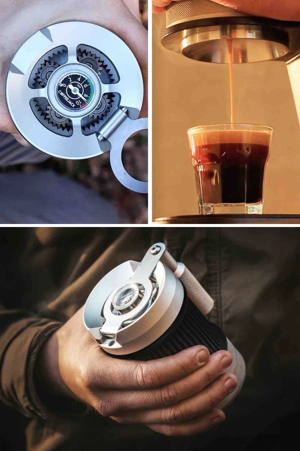 COFFEEJACK V2: The Ultimate Manual Espresso Maker for True Coffee