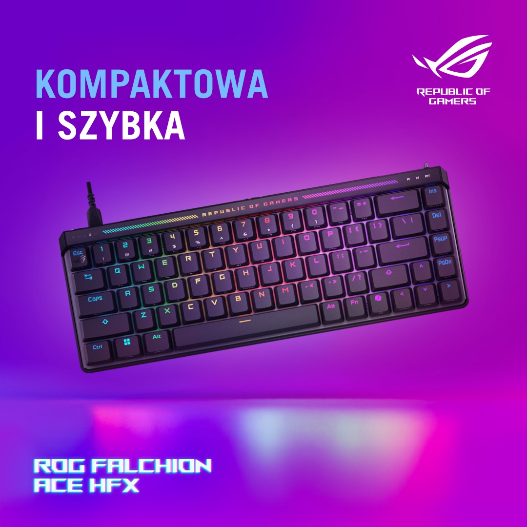 ASUS Republic of Gamers - ROG Falchion ACE HFX – Twój sekretny as w ...