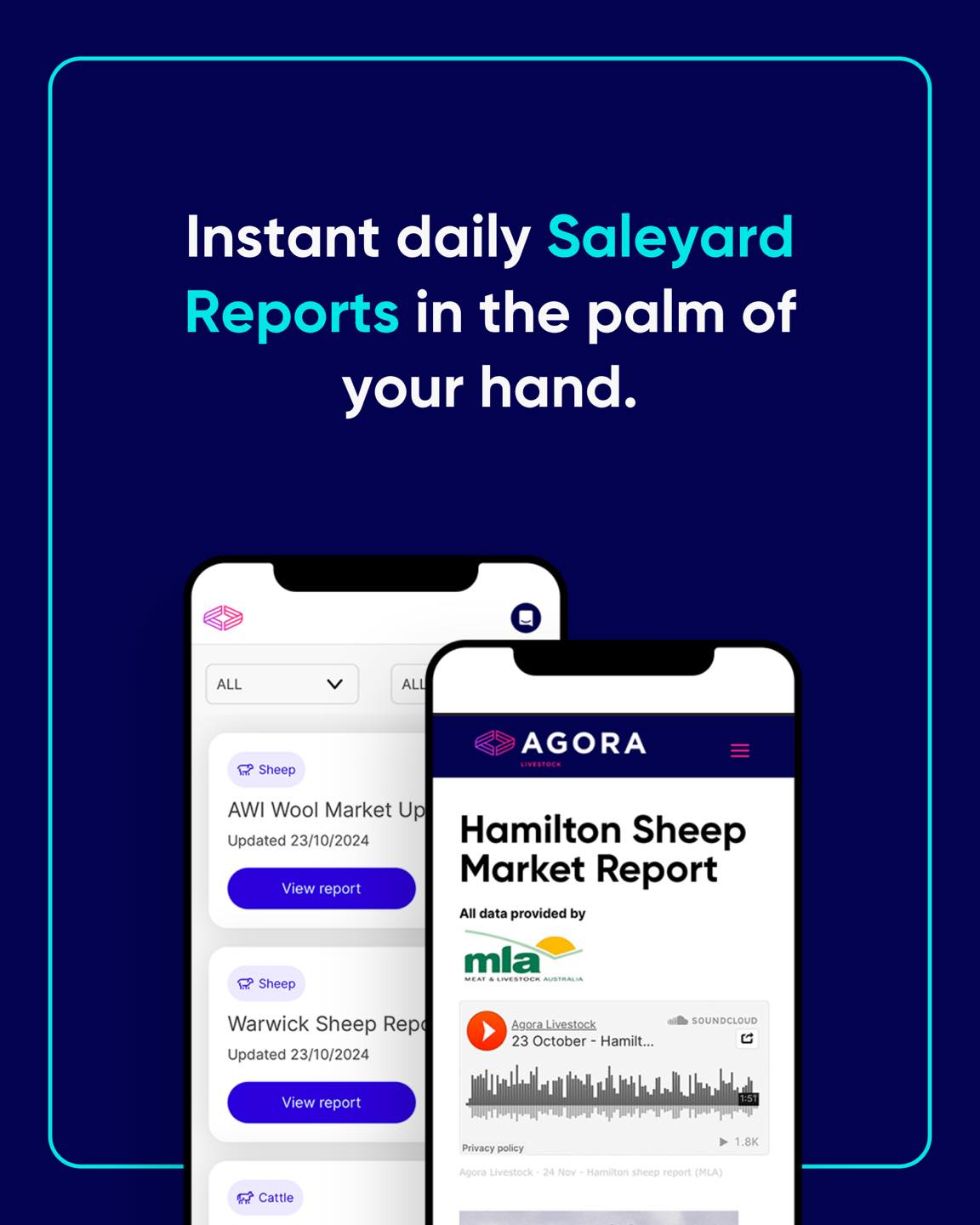 Agora - Stay ahead of the Australian livestock market market anytime ...