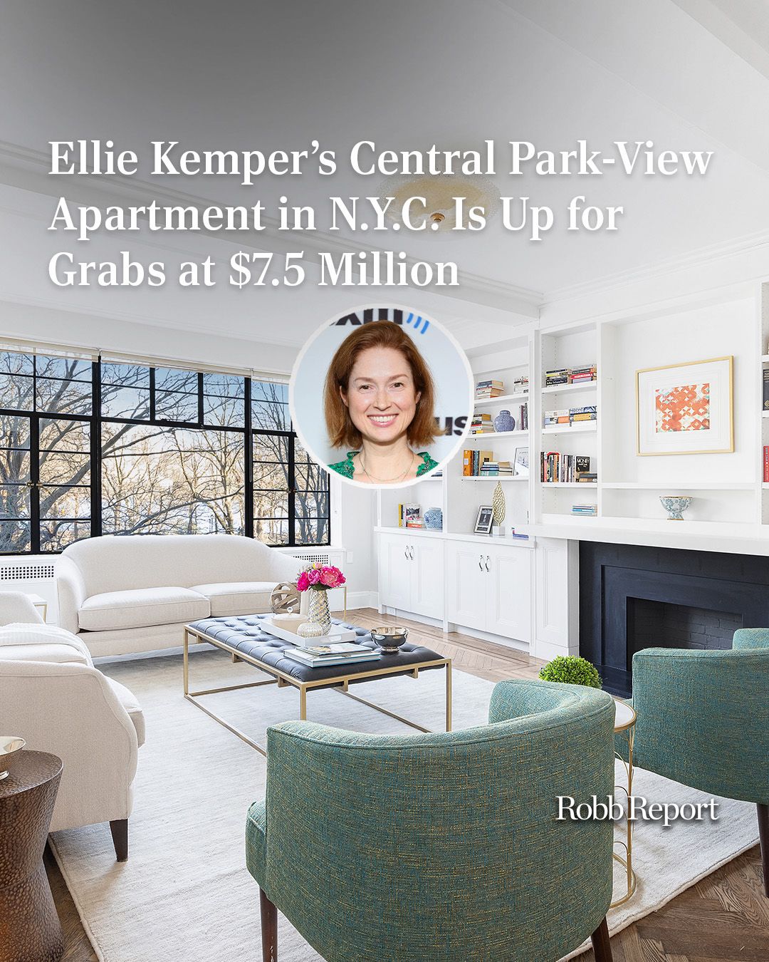 Robb Report - Ellie Kemper is parting ways with her Central Park West ...