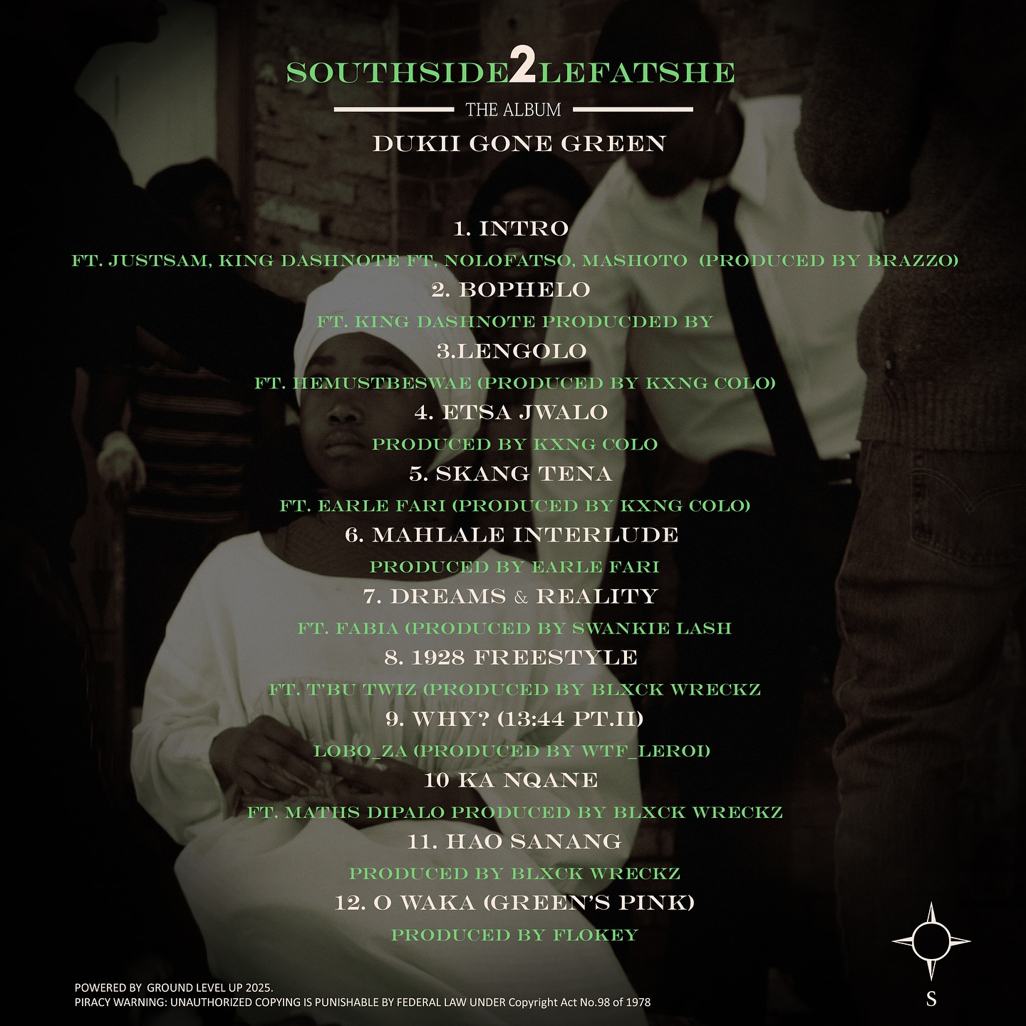 South Side 2 Lefatshe by Dukii Gone Green dropping 2morrow 