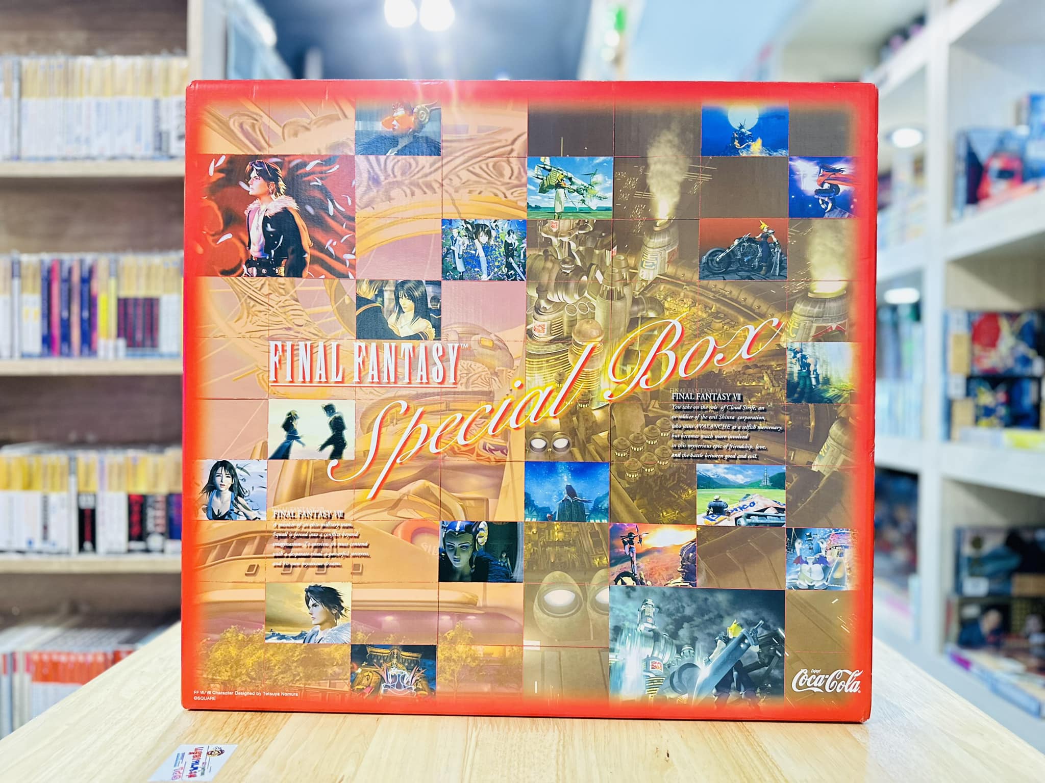 FINAL FANTASY CocaCola Limited Special Box 🌟🌟🌟🌟💫Brand New