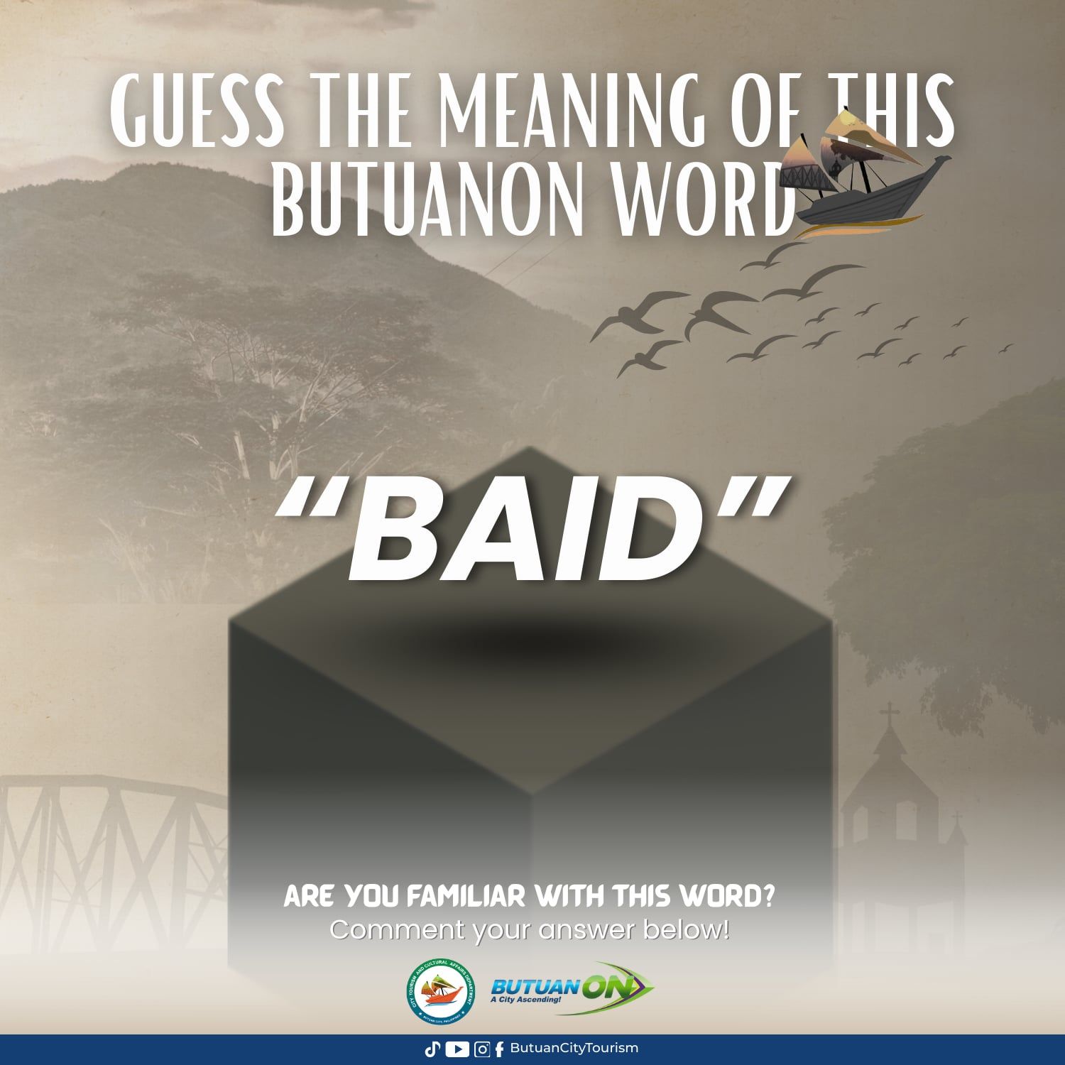 GUESS... - Butuan City Tourism and Cultural Affairs Department | Facebook