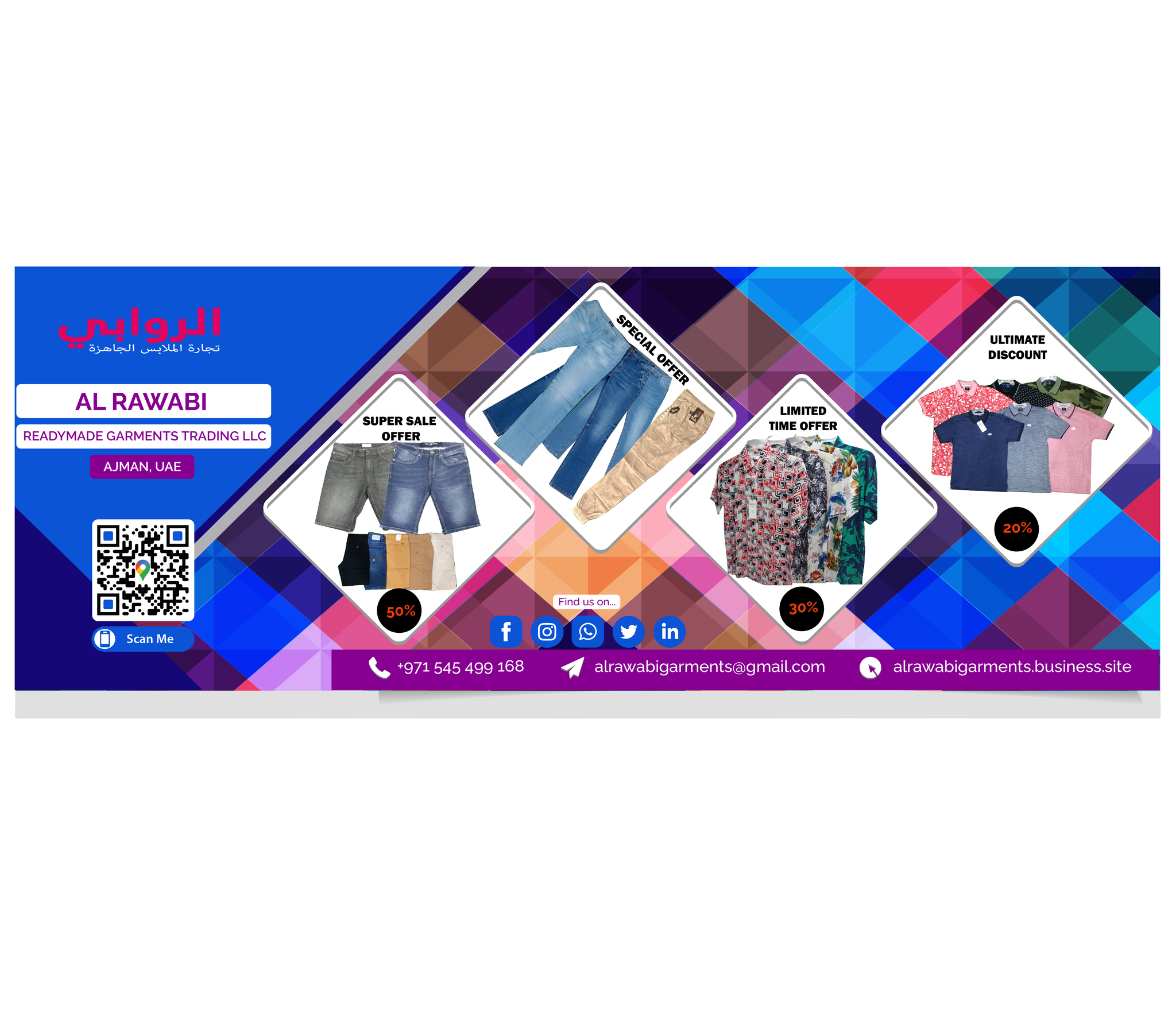 Al Rawabi Readymade Garments Trading LLC | Al Ajman