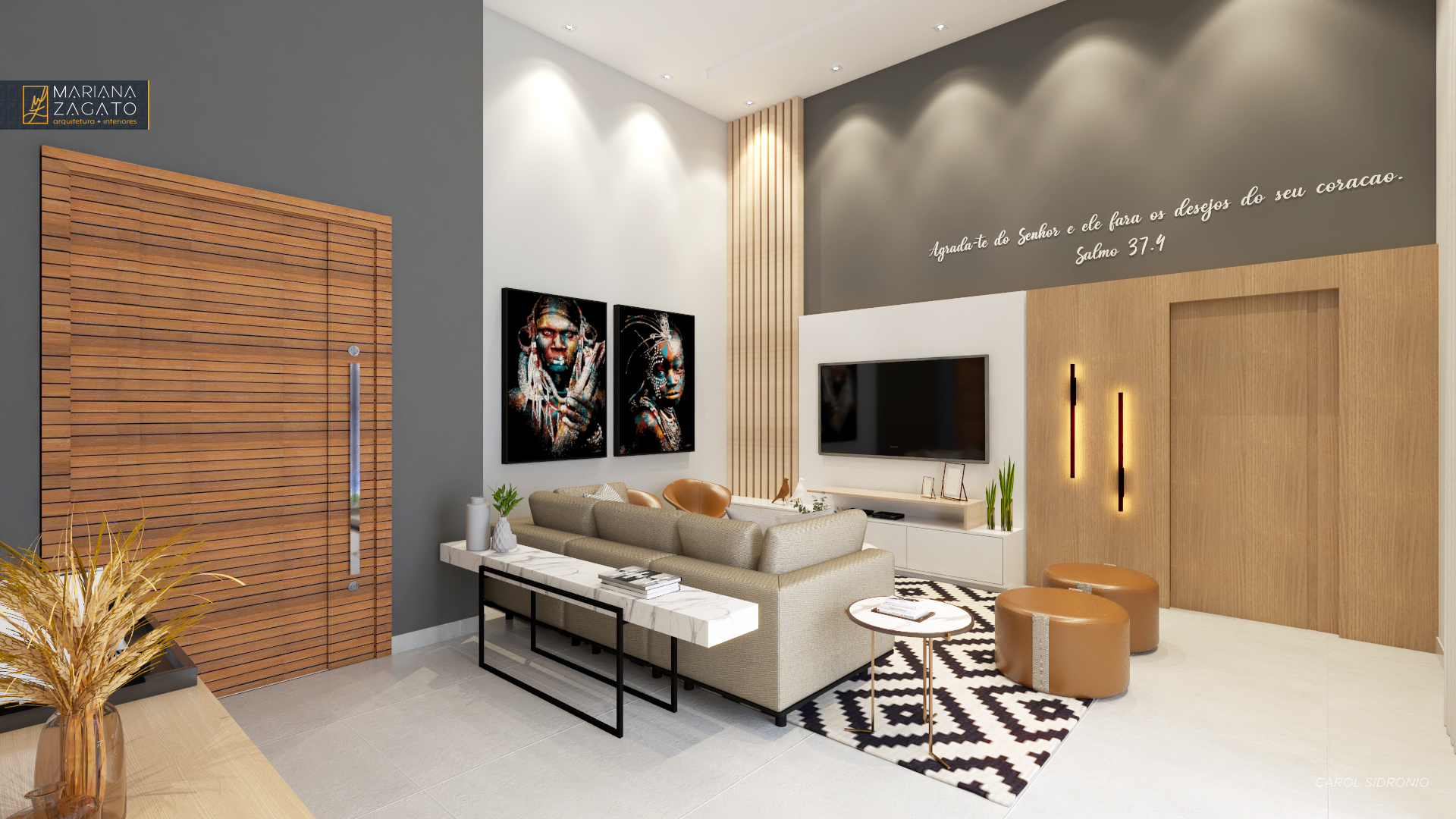 . 📋 Residência... - Mariana Zagato - Arquitetura + Interiores