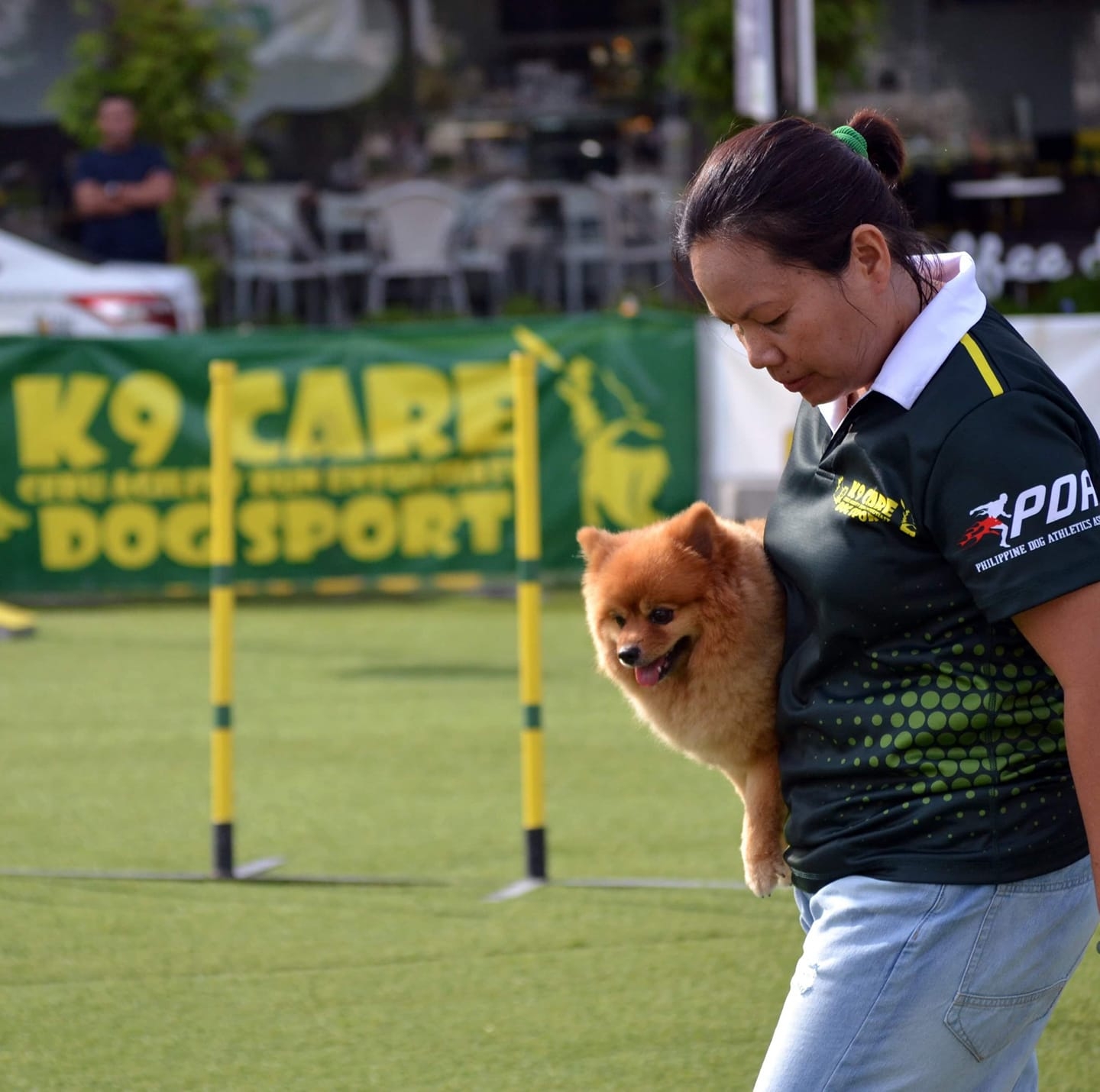 Sheltie Puppy Agility Blast and BG Aliño Sala during the beginners ...