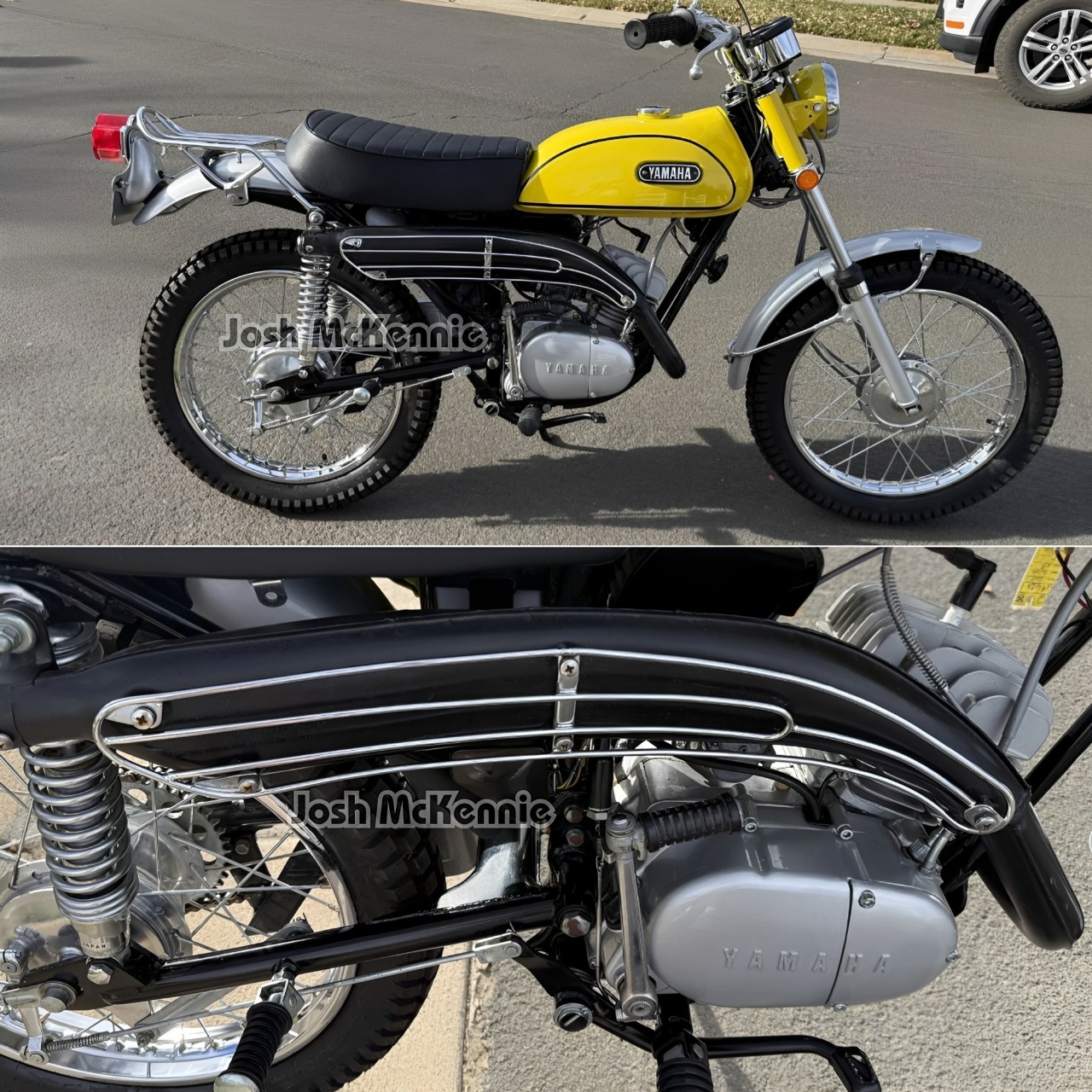 The 1970 Yamaha AT1 Enduro 125 stands out as a foundational