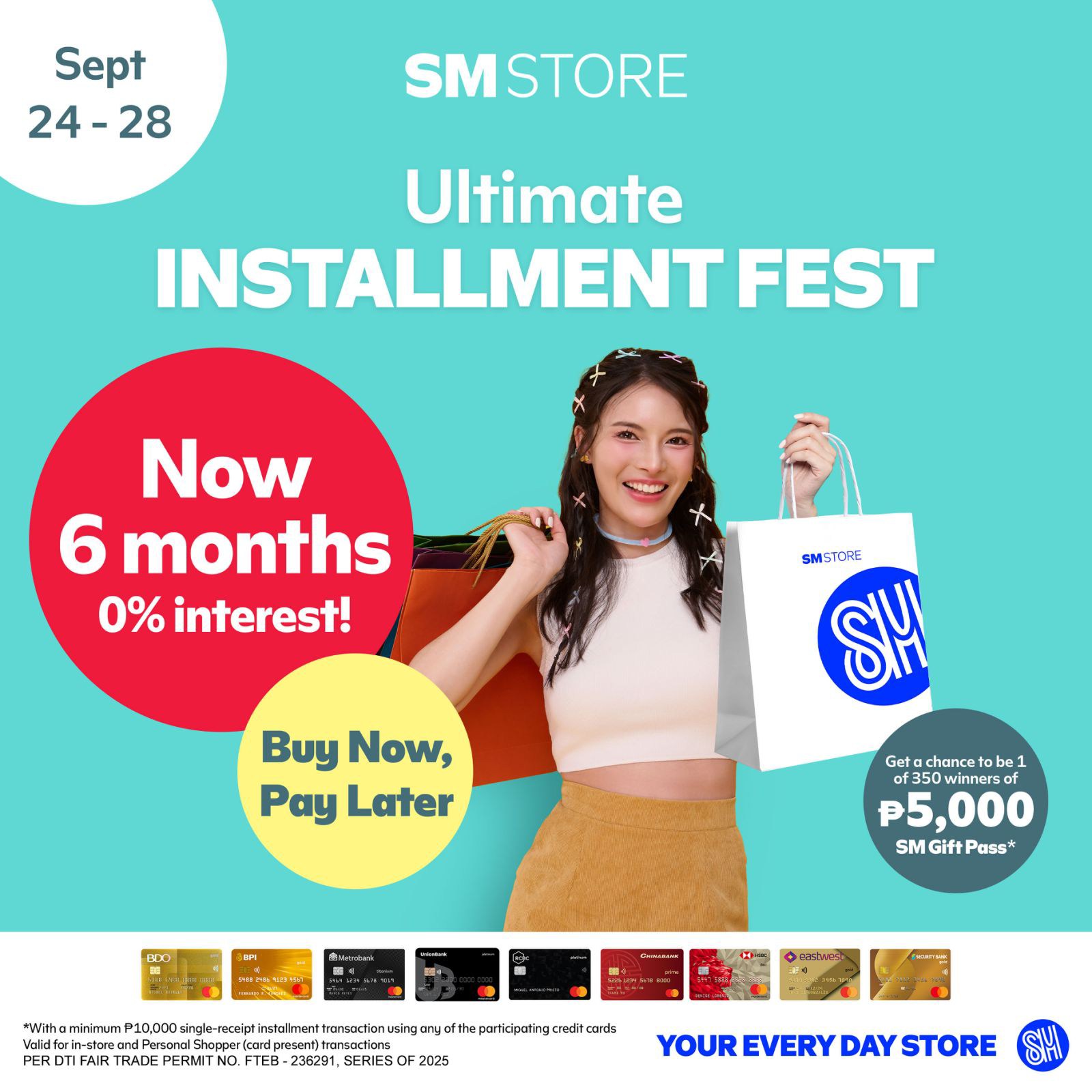 SM - 🎄 The Ultimate Installment Fest is here at SM Store! 🎄 From Sept ...