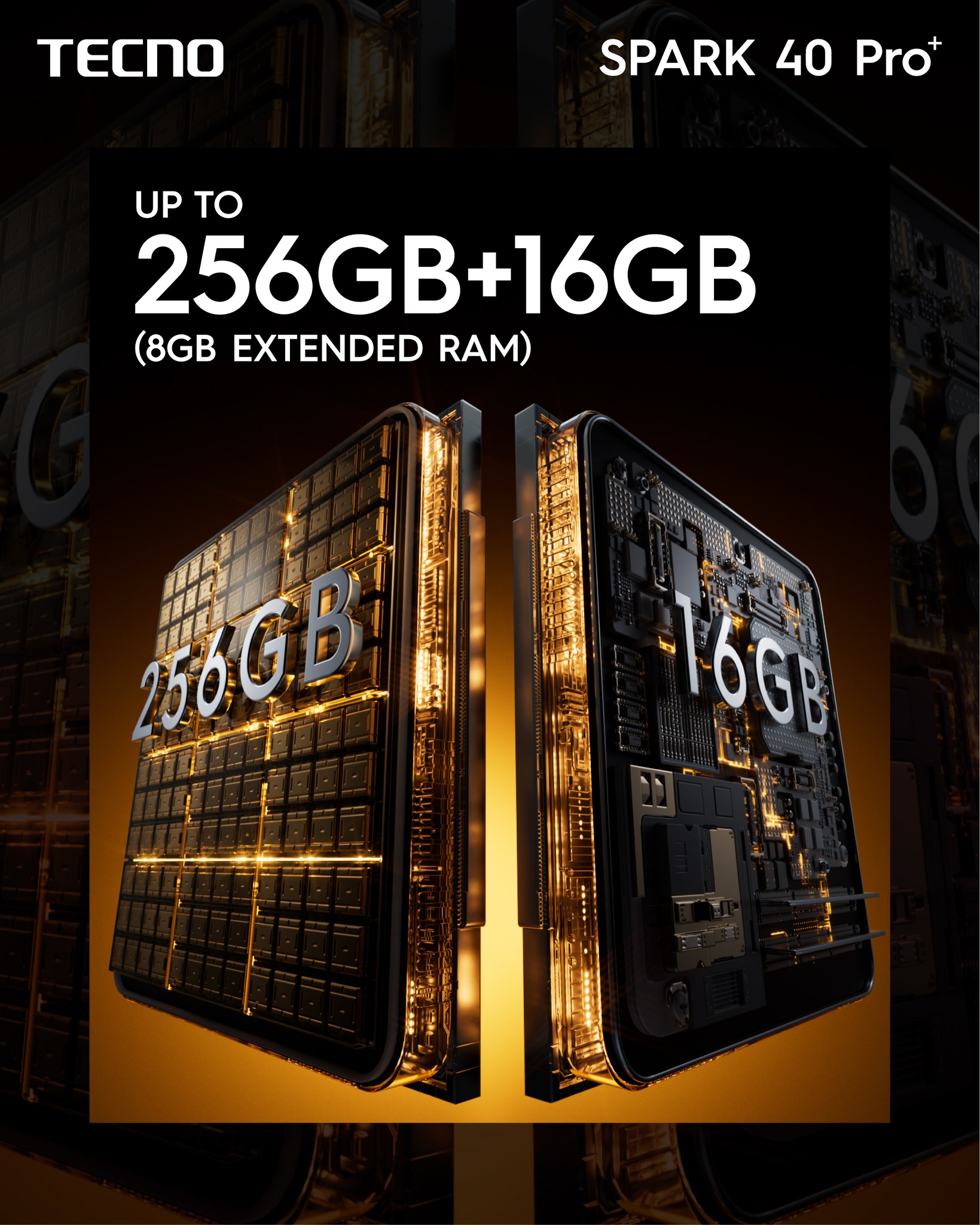 TECNO - Powerhouse in Your Pocket. With up to 256GB storage and 16GB ...
