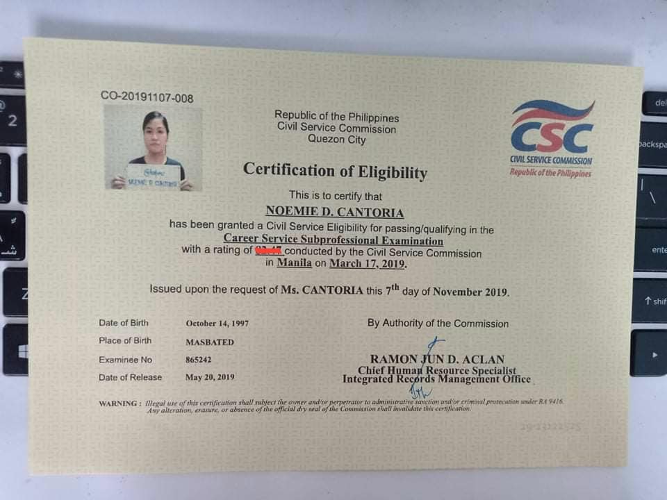 CIVIL SERVICE EXAMINATION (COMPUTERIZED EXAMINATION COMEX) | Facebook