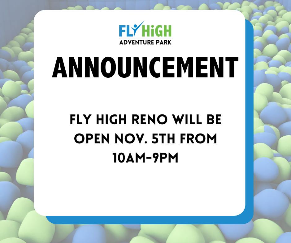 Fly High Trampoline park, Reno | Sparks NV