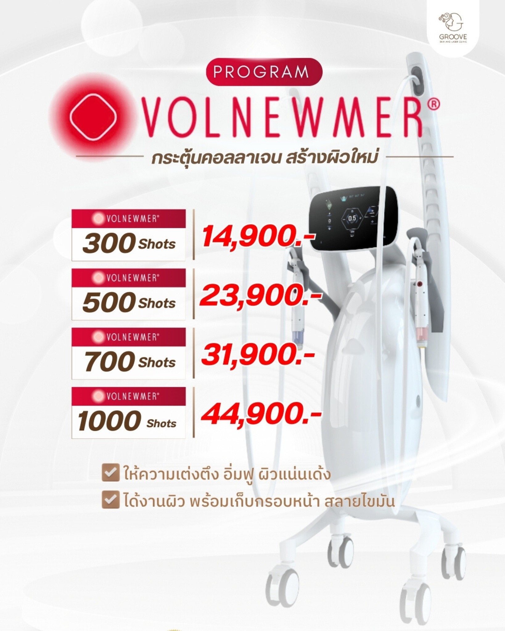 โปรโมชันสุดปัง ต้อนรับเครื่องใหม่ กับโปรแกรม Volnewmer ในราคาเริ่มต้น ...
