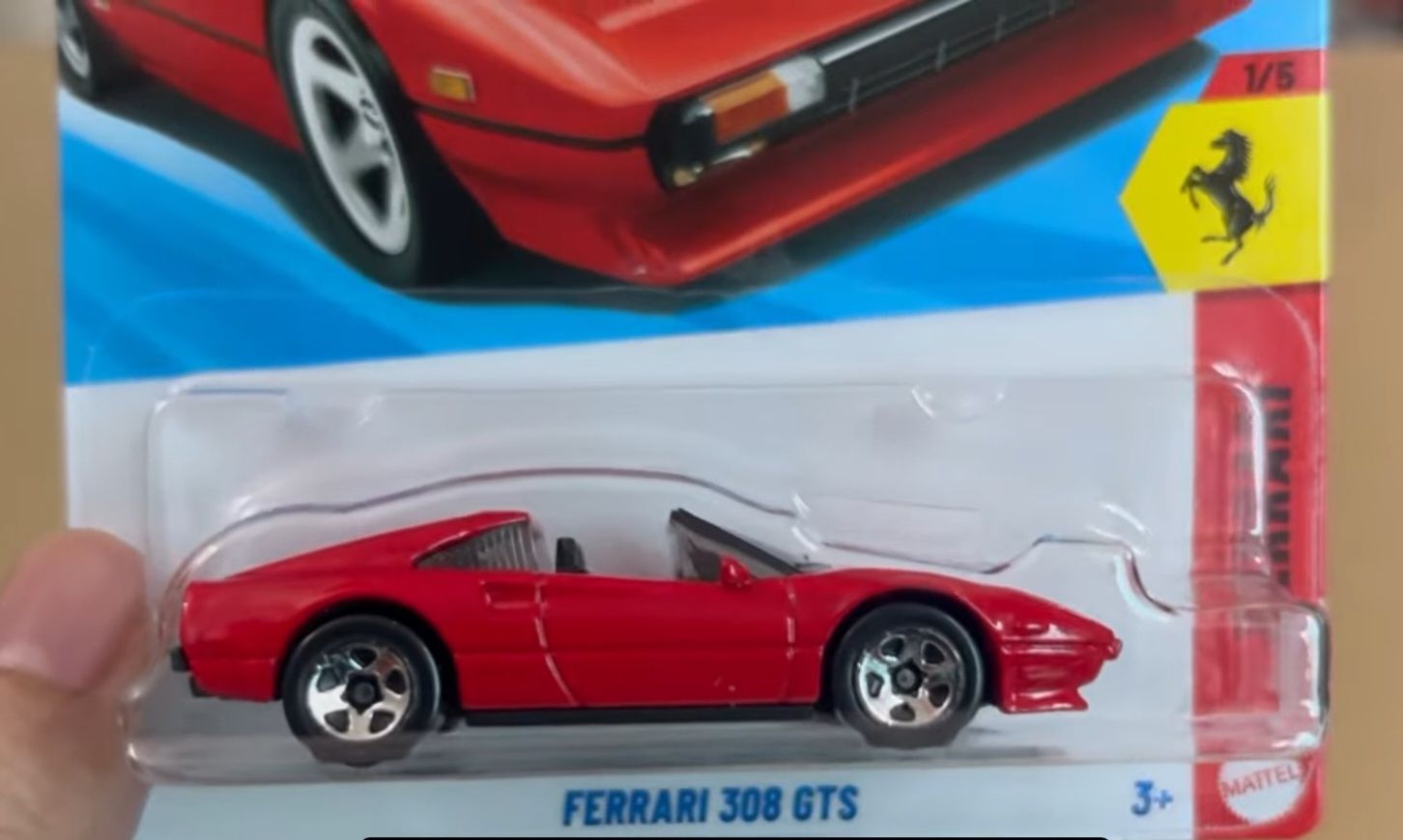 2027 Ferrari 308 GTS Hot Wheels Die-Cast Car in A Case
