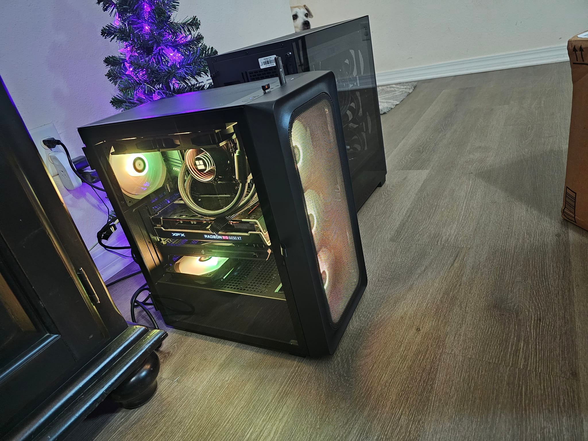 Building a gaming PC with an i7-4770 and 6600 XT for fun