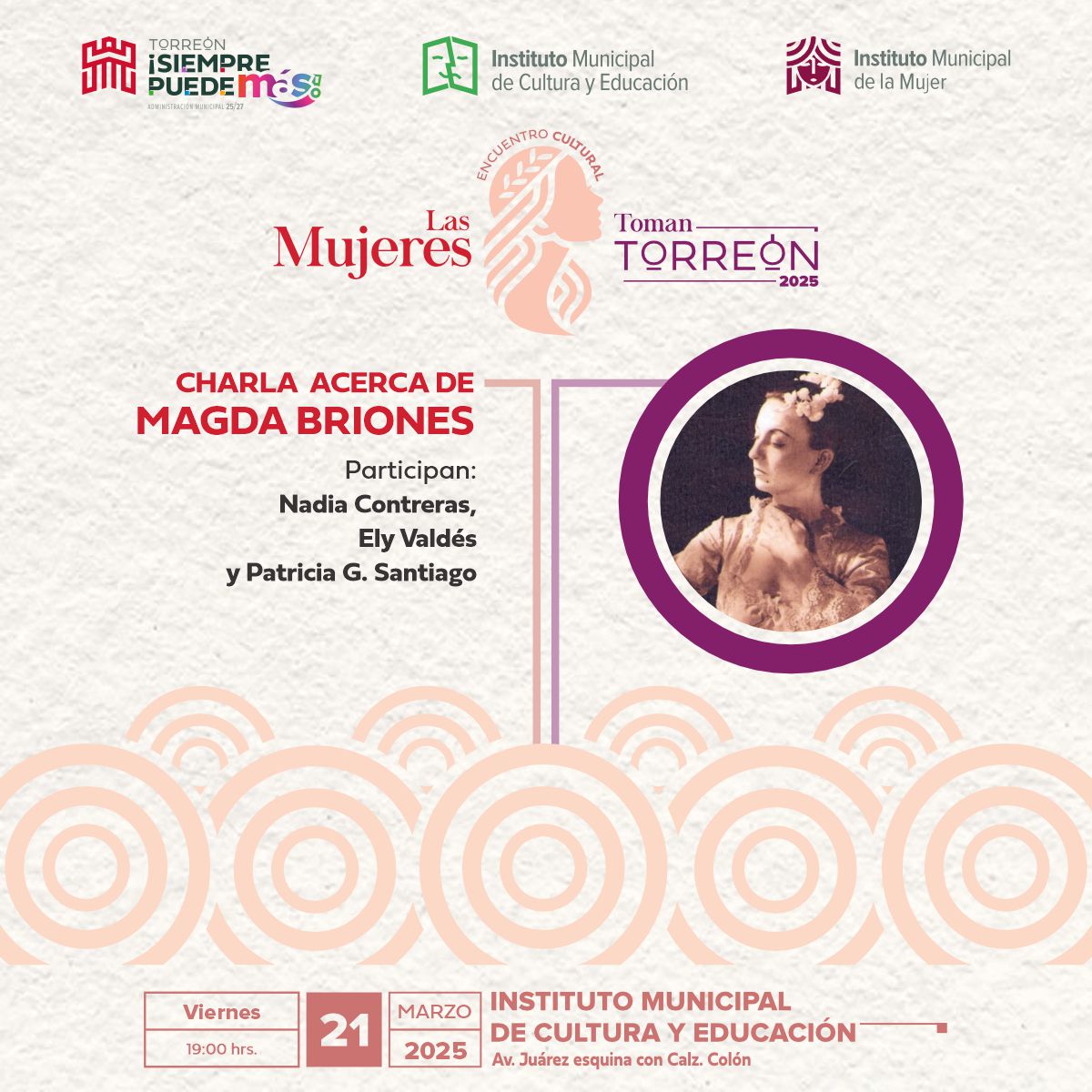 Instituto - 💜Este mes de marzo #LasMujeresTomanTorreón♀️ 📖Invitamos al ...
