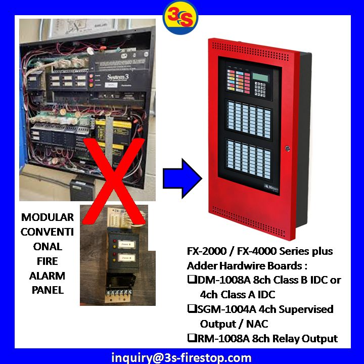 3S-Firestop - FA-1000 MODULAR KONVENSIONAL PANEL FIRE...