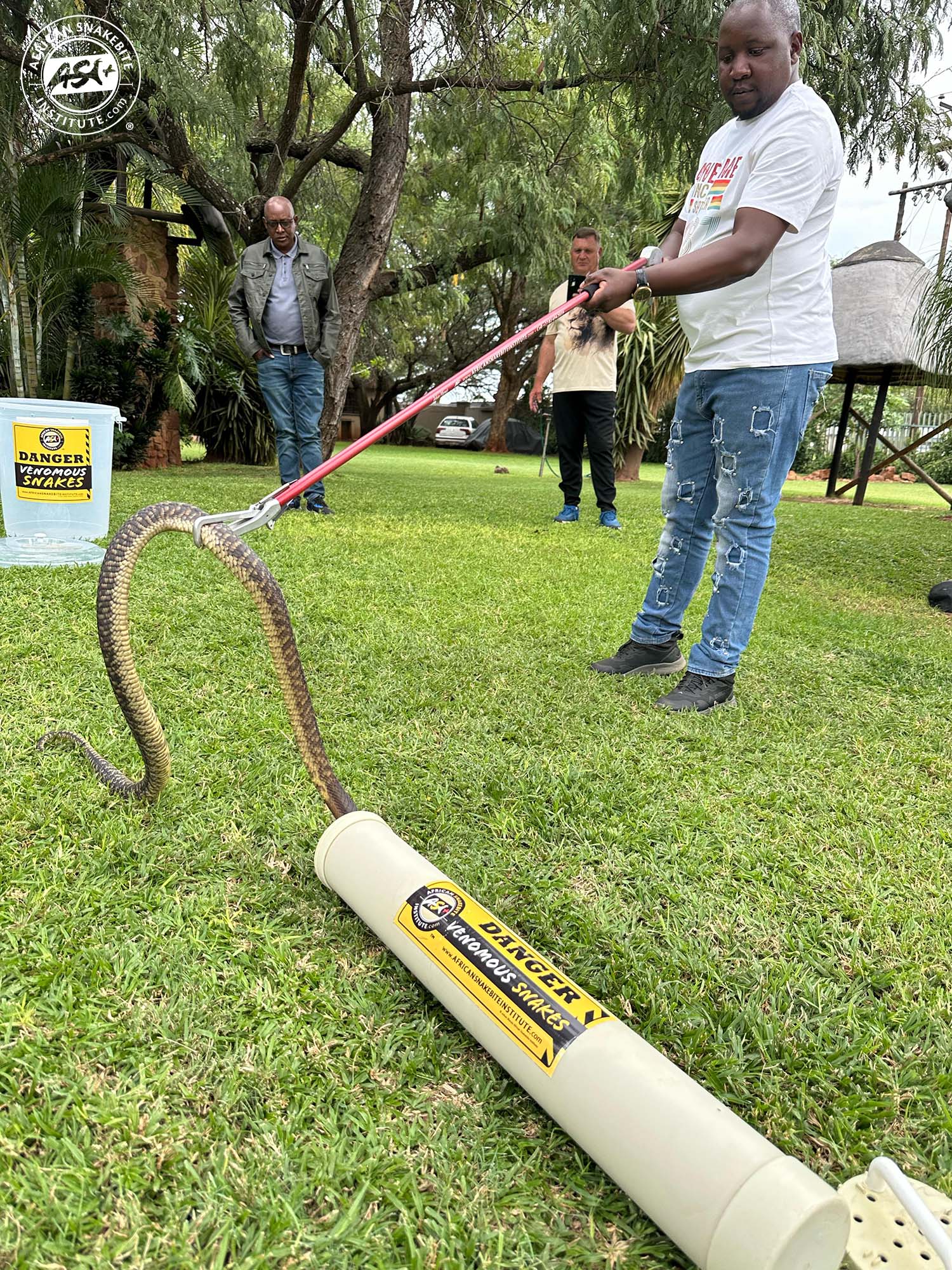 African - During our practical training sessions, we teach delegates ...
