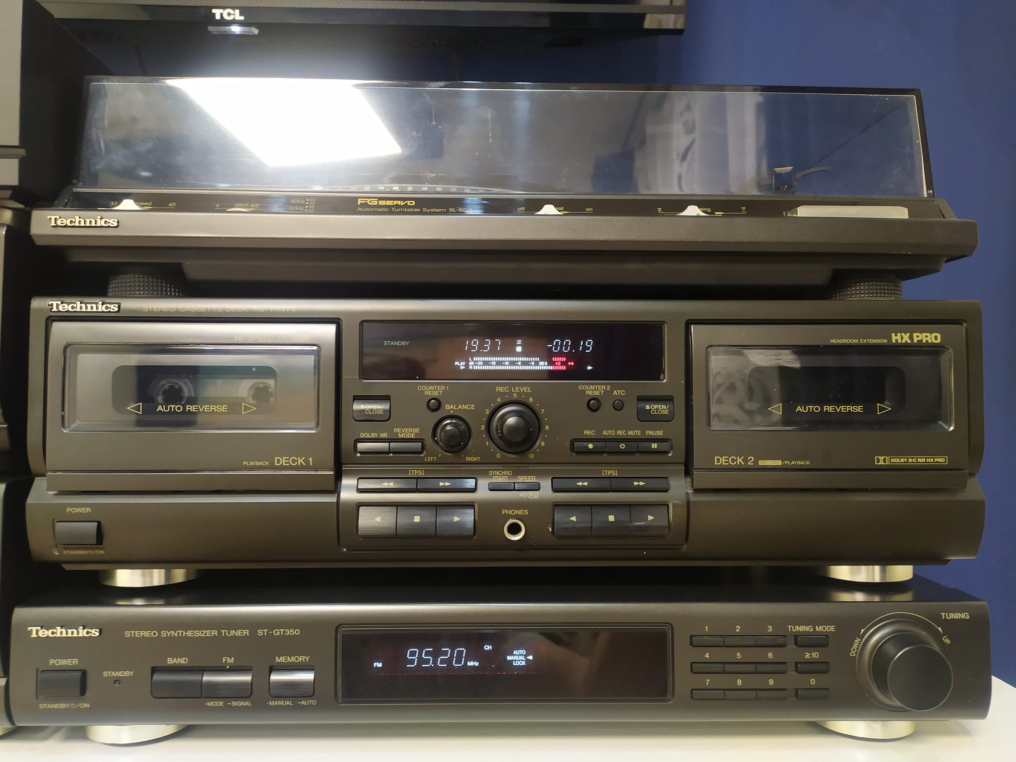 Super Rare Technics SU-7 amplifier+Technics ST-3 tuner+Technics RS