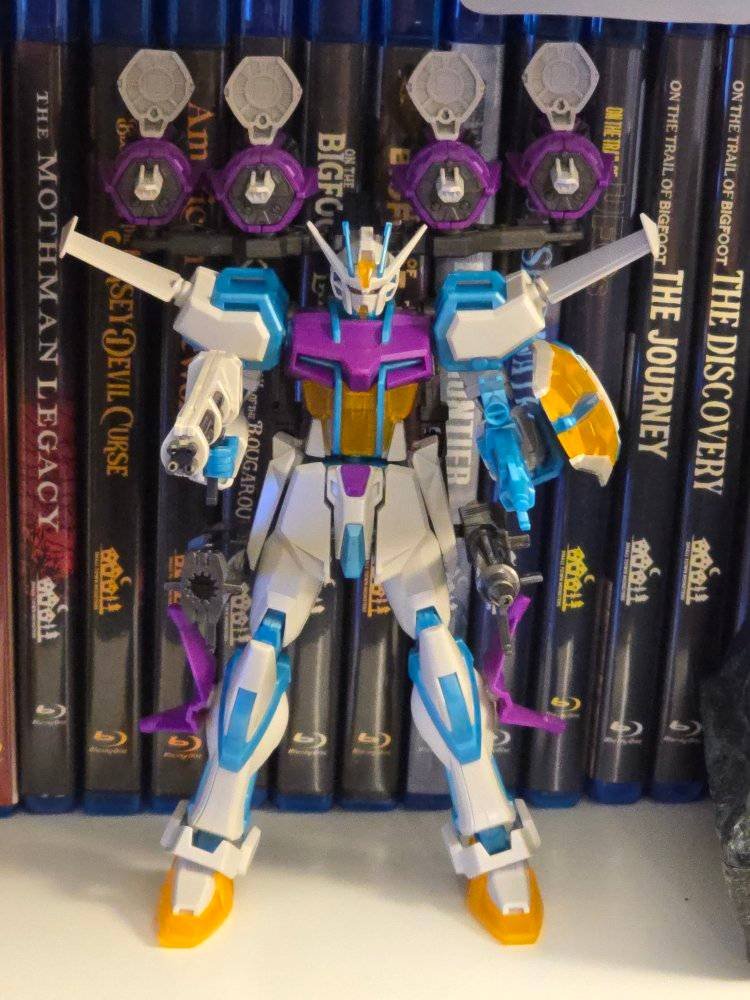 Gunbarrel Strike Gundam EG 1/144 – Kit Modello Da Collezione Per Gundam Breaker 4 (Nintendo Switch)