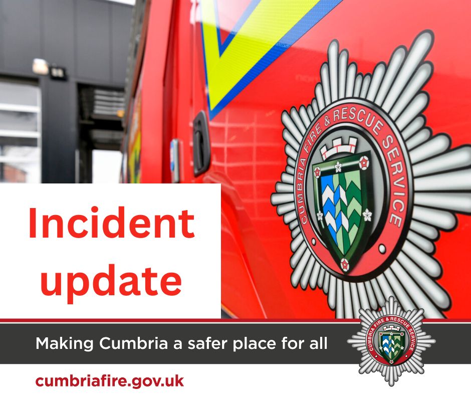 Our crews were mobilised... - Cumbria Fire & Rescue Service | Facebook