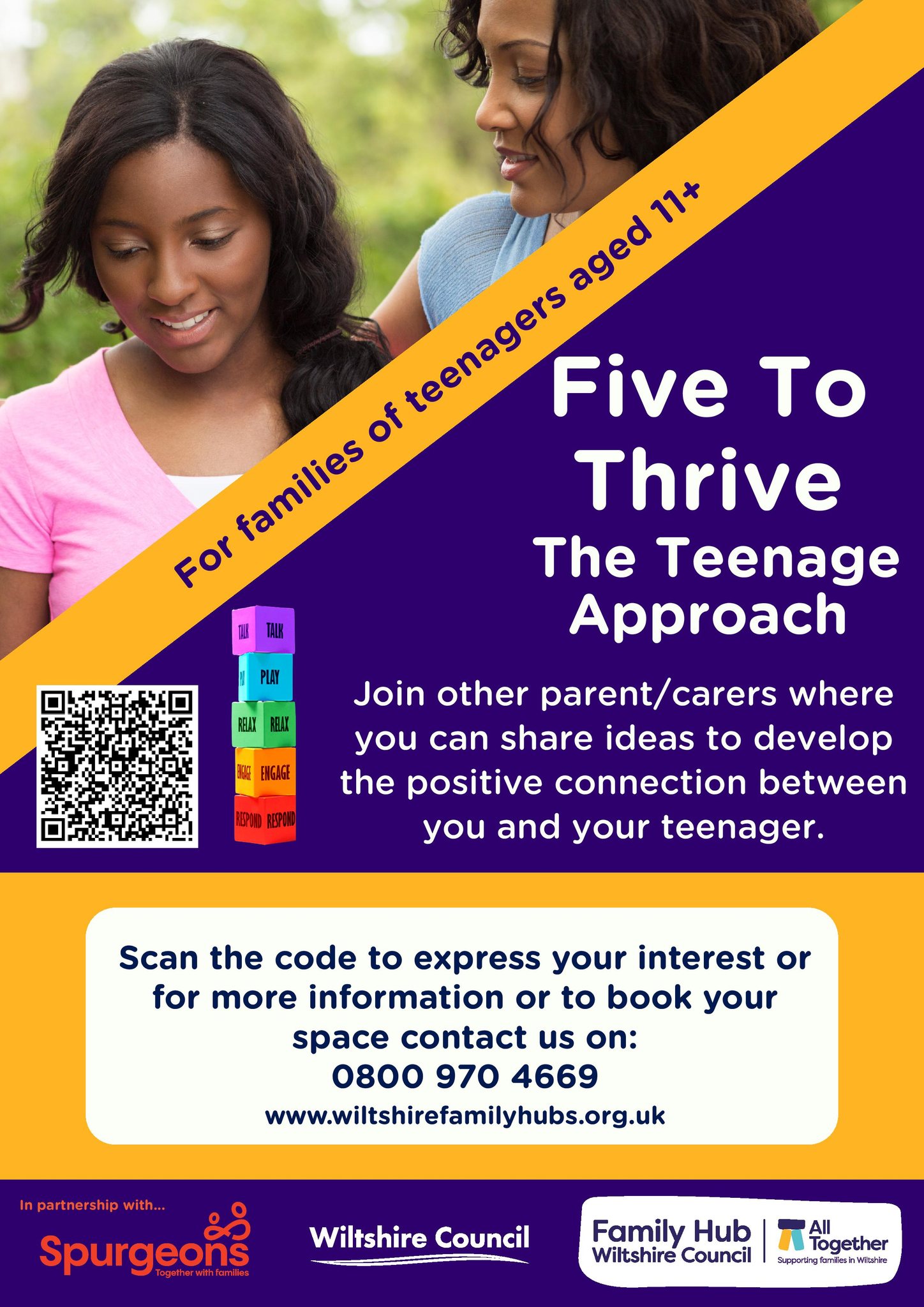 Family - Five to Thrive - Teen Approach (11+) You’ll learn about the ...