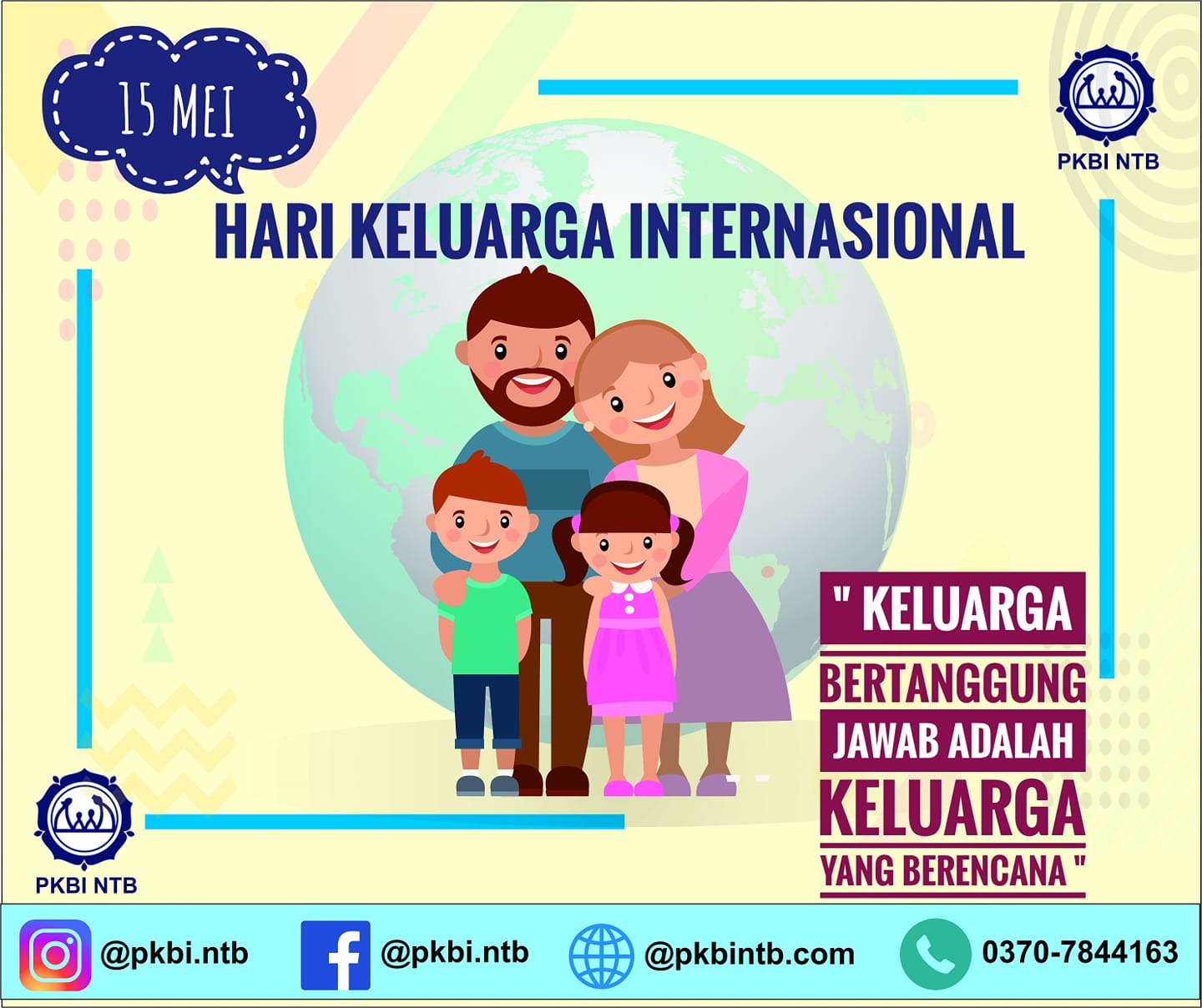 PKBI Daerah NTB - " Hari Keluarga Internasional " Peran...