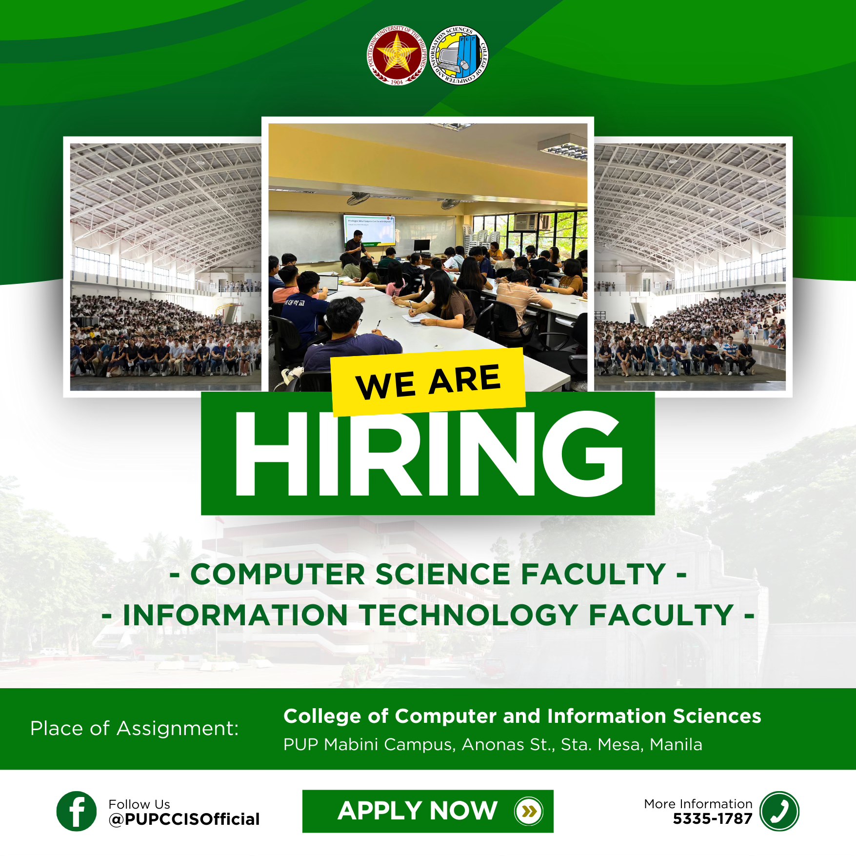 PUP College of Computer and Information Sciences | Manila