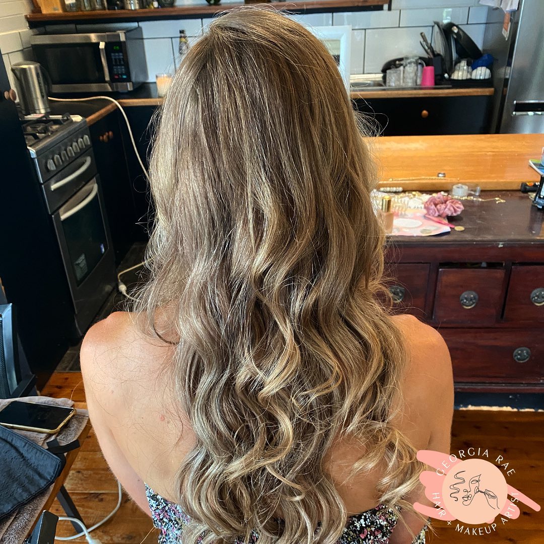 Georgia Rae - Soft curls for the beautiful Taryn