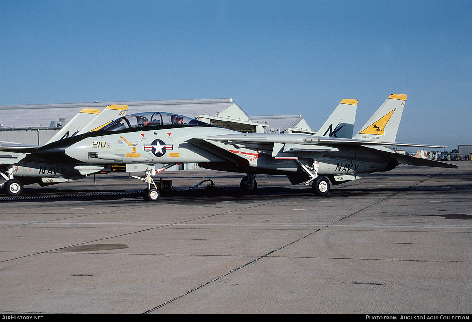 A U.S. Navy Grumman F-14A-125-GR Tomcat (BuNo 161622) from Fighter