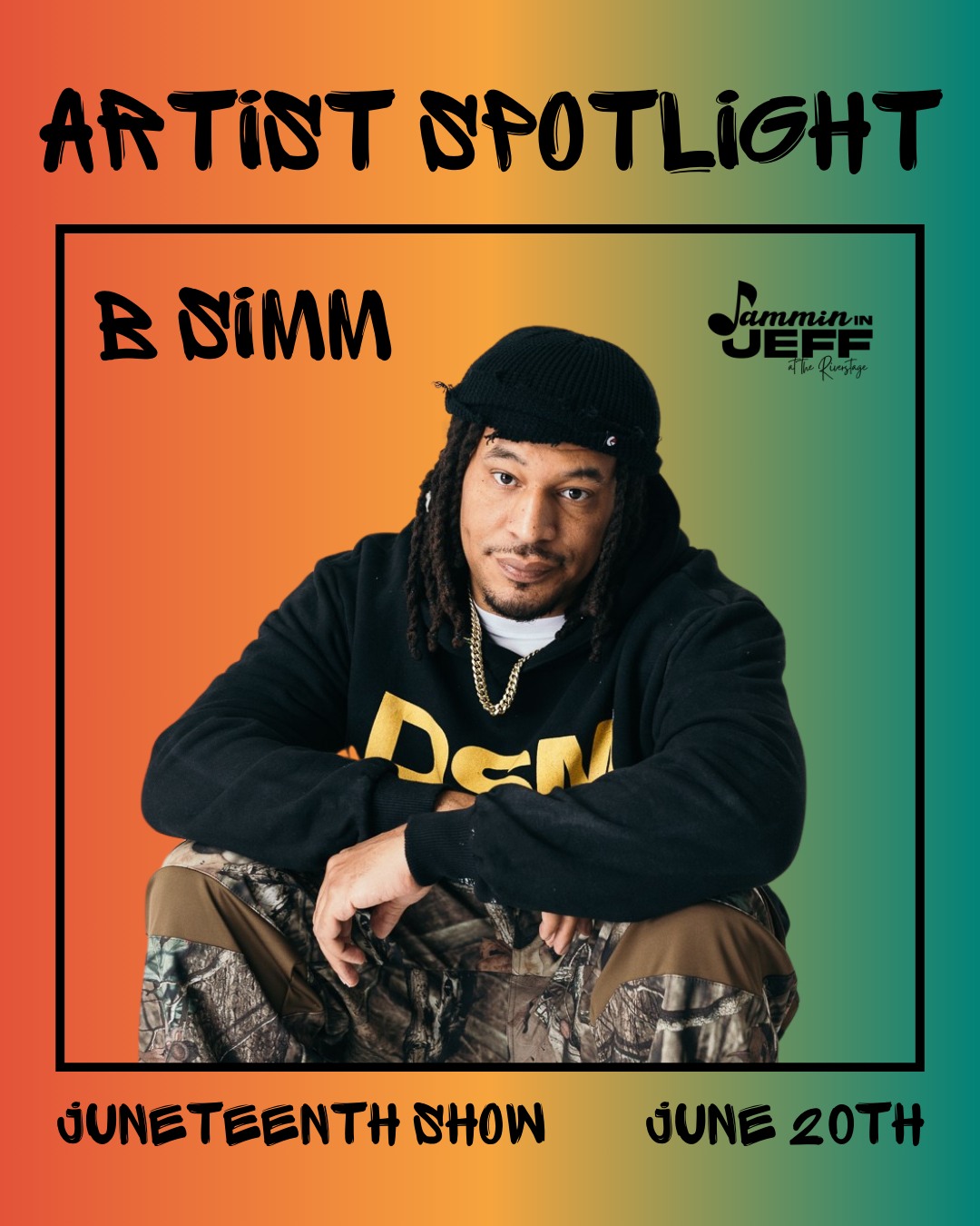 Jeff - 🎤 Meet B Simm, Louisville-born artist and lyrical powerhouse! He ...