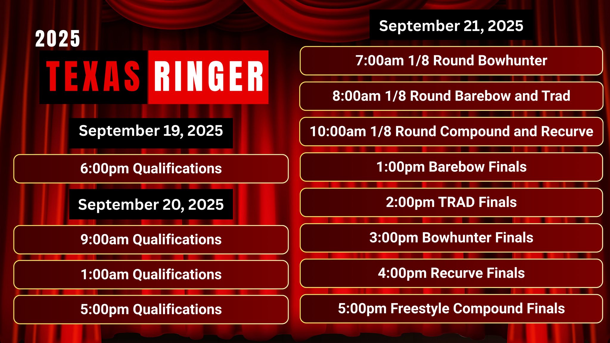 🔥🎯 It’s time for the BIG SHOW 🎯🔥 The... - The Texas Ringer | Facebook