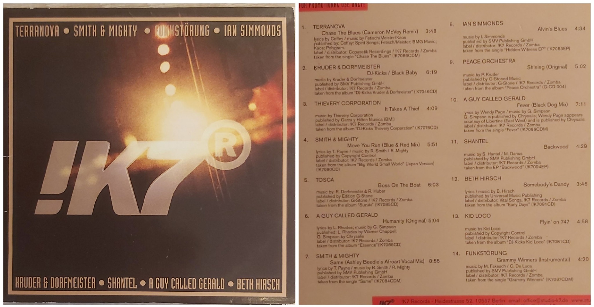 Rare promo pressing of DJ Krush and Toshinori Kondo's Ki-Oku