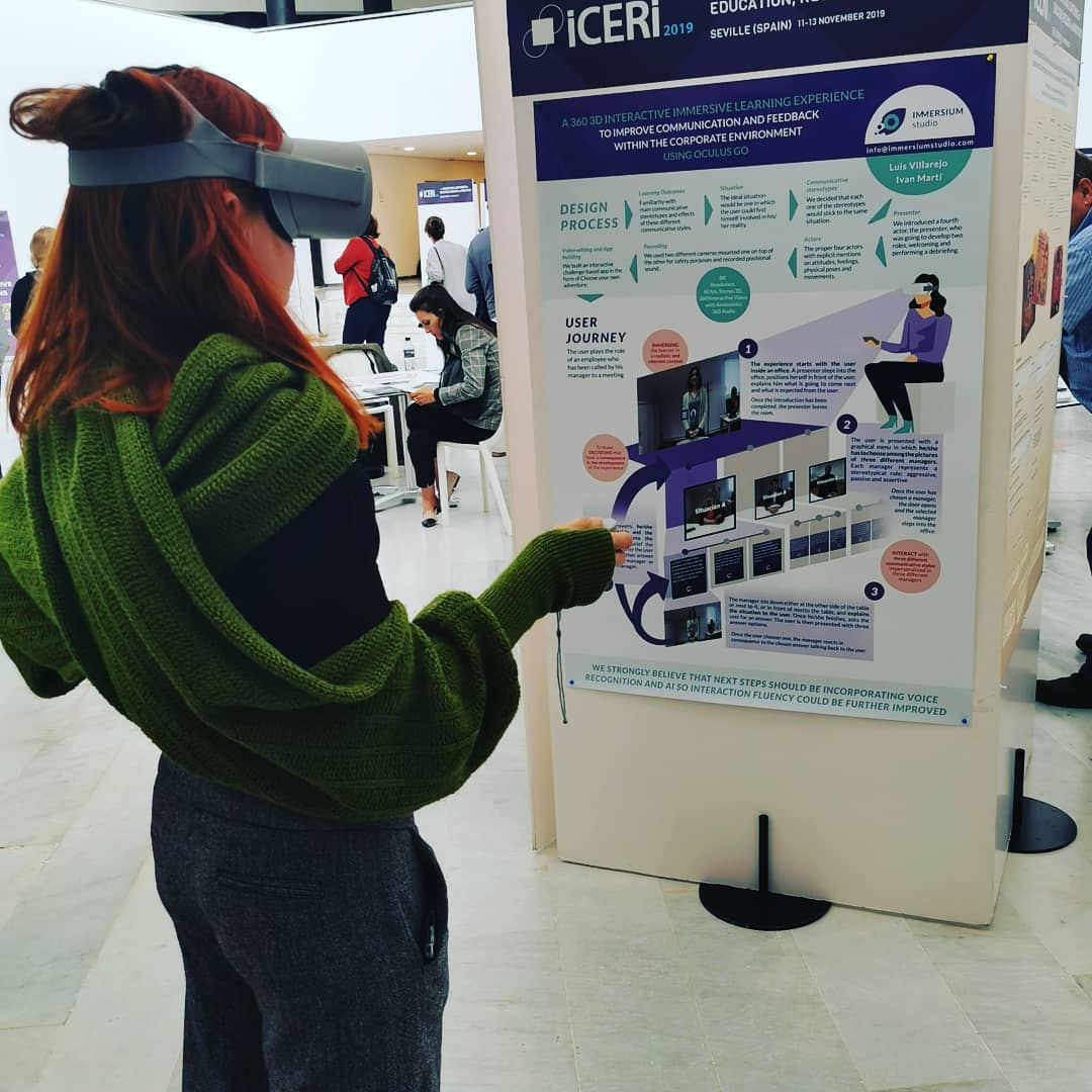 Today we are at #iceri2019 showcasing... - Immersium Studio