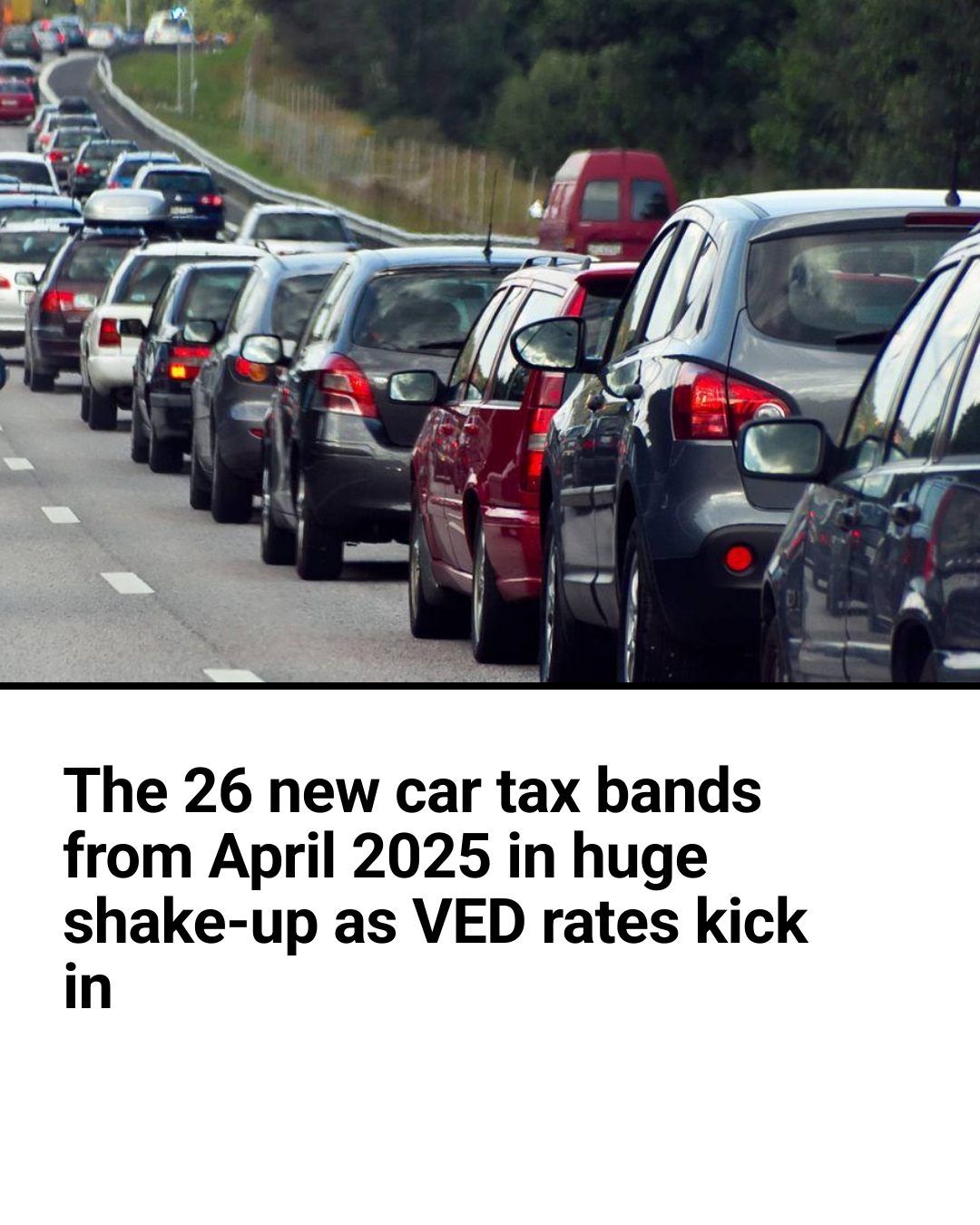 Yorkshire Live - The car tax bands change from April 1 with VED rates ...