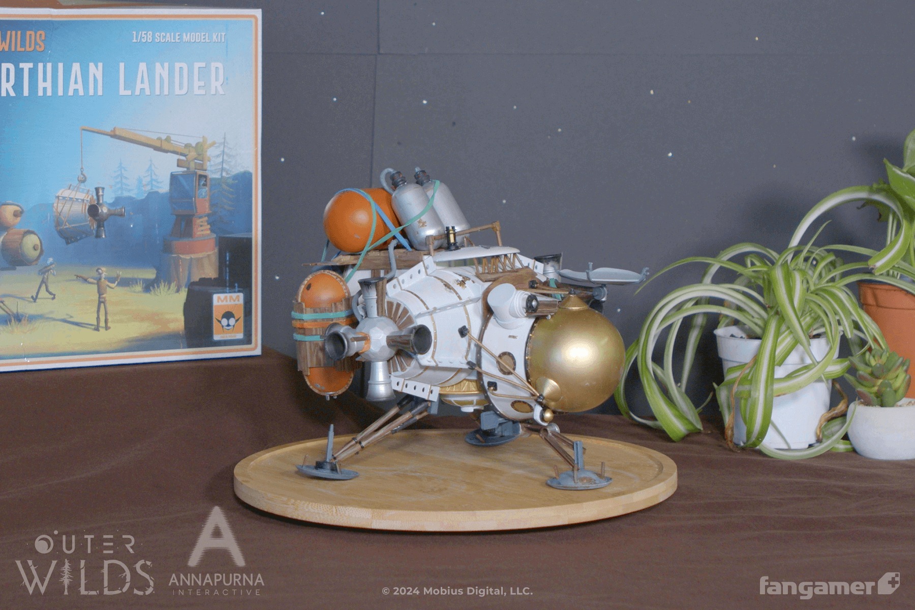 The Hearthian Lander model kit is available again at Fangamer in