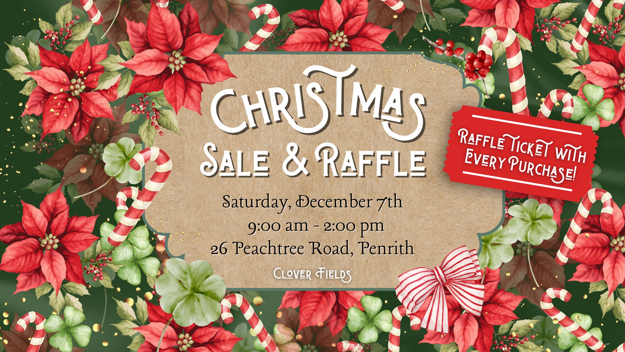 Christmas Sale & Raffle! 🎄