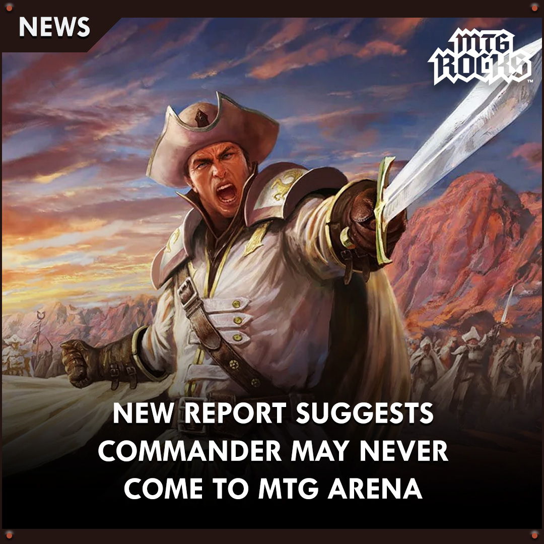 MTG - Looks like Commander might not be coming to MTG Arena after all ...