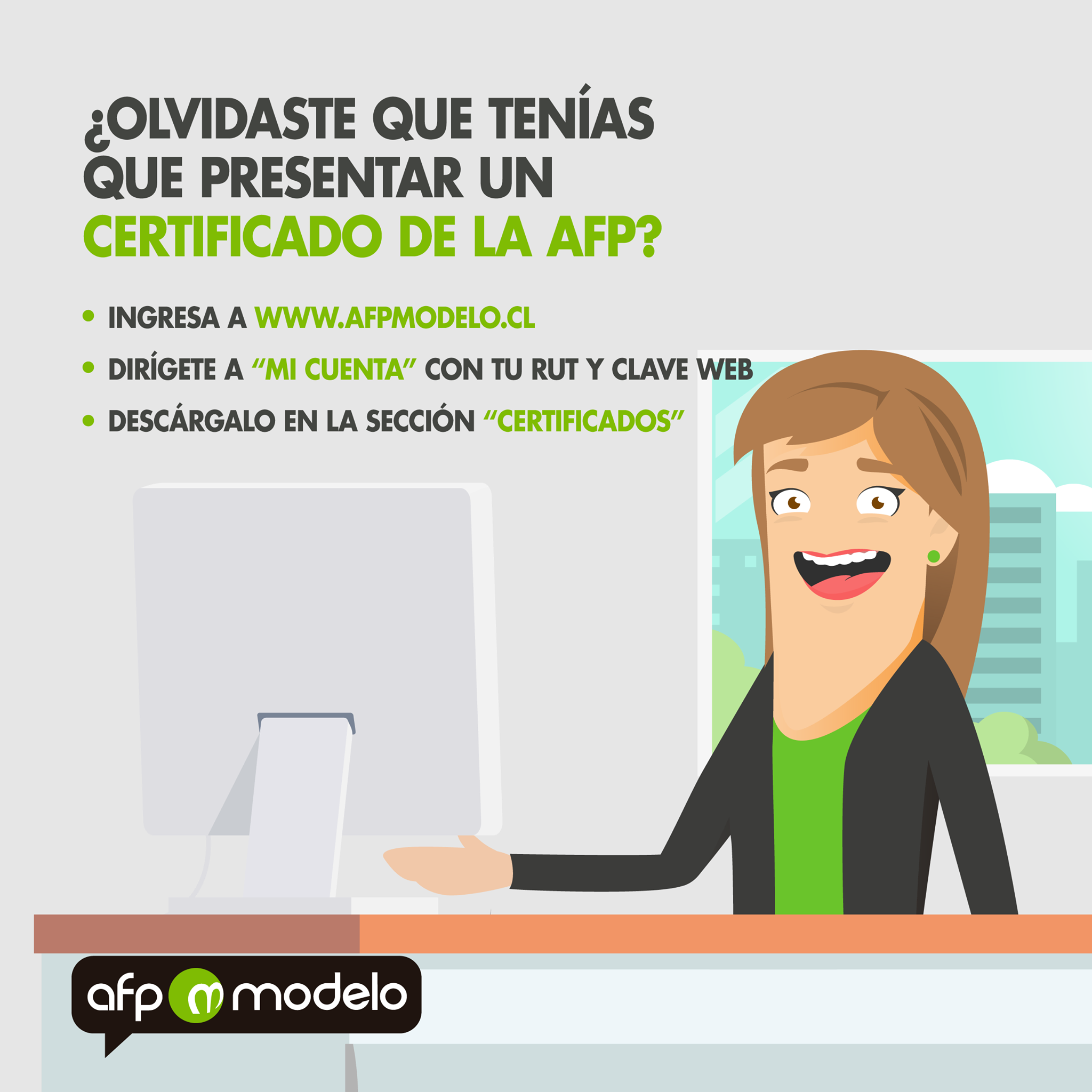 AFP Modelo - A través de www.afpmodelo.cl puedes obtener... | Facebook