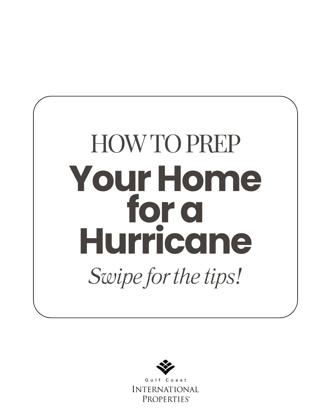 🌪️ How to Prepare Your Home for a Hurricane 🏡 It’s essential to be ...